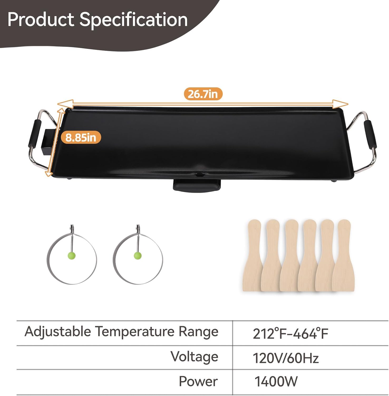 30-Inch Electric Griddle & Teppanyaki Grill