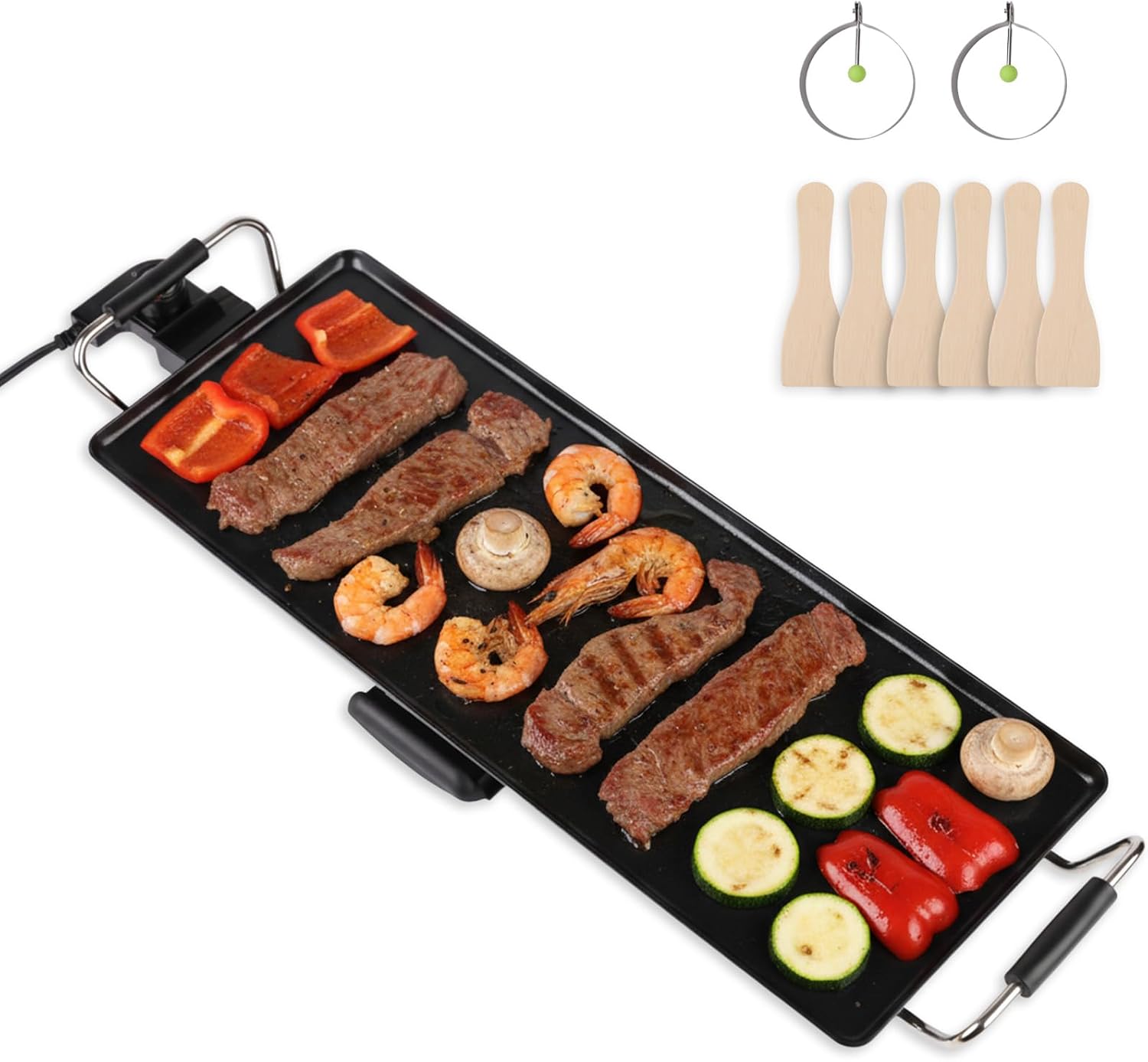 30-Inch Electric Griddle & Teppanyaki Grill