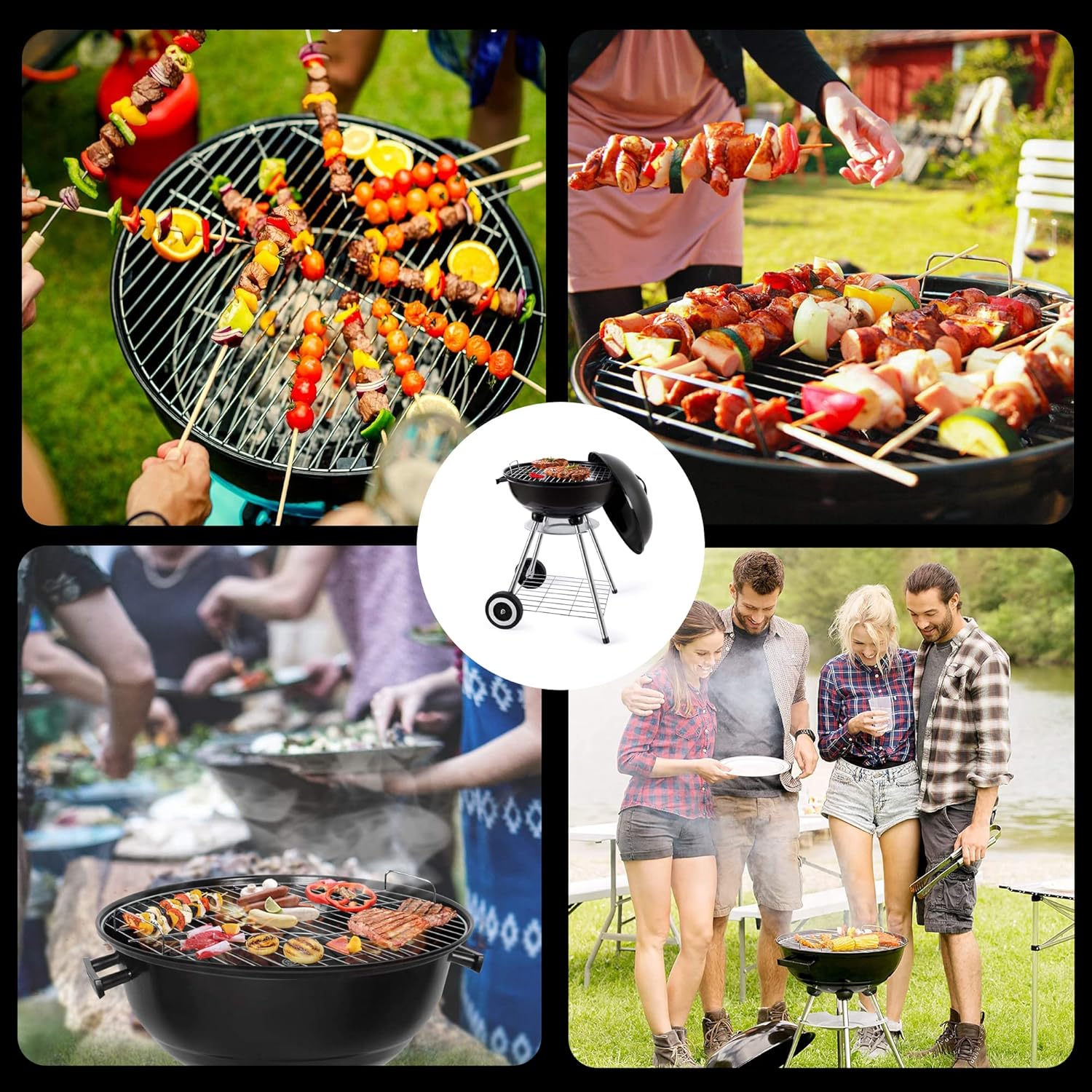 18 Inch Portable Charcoal Grill