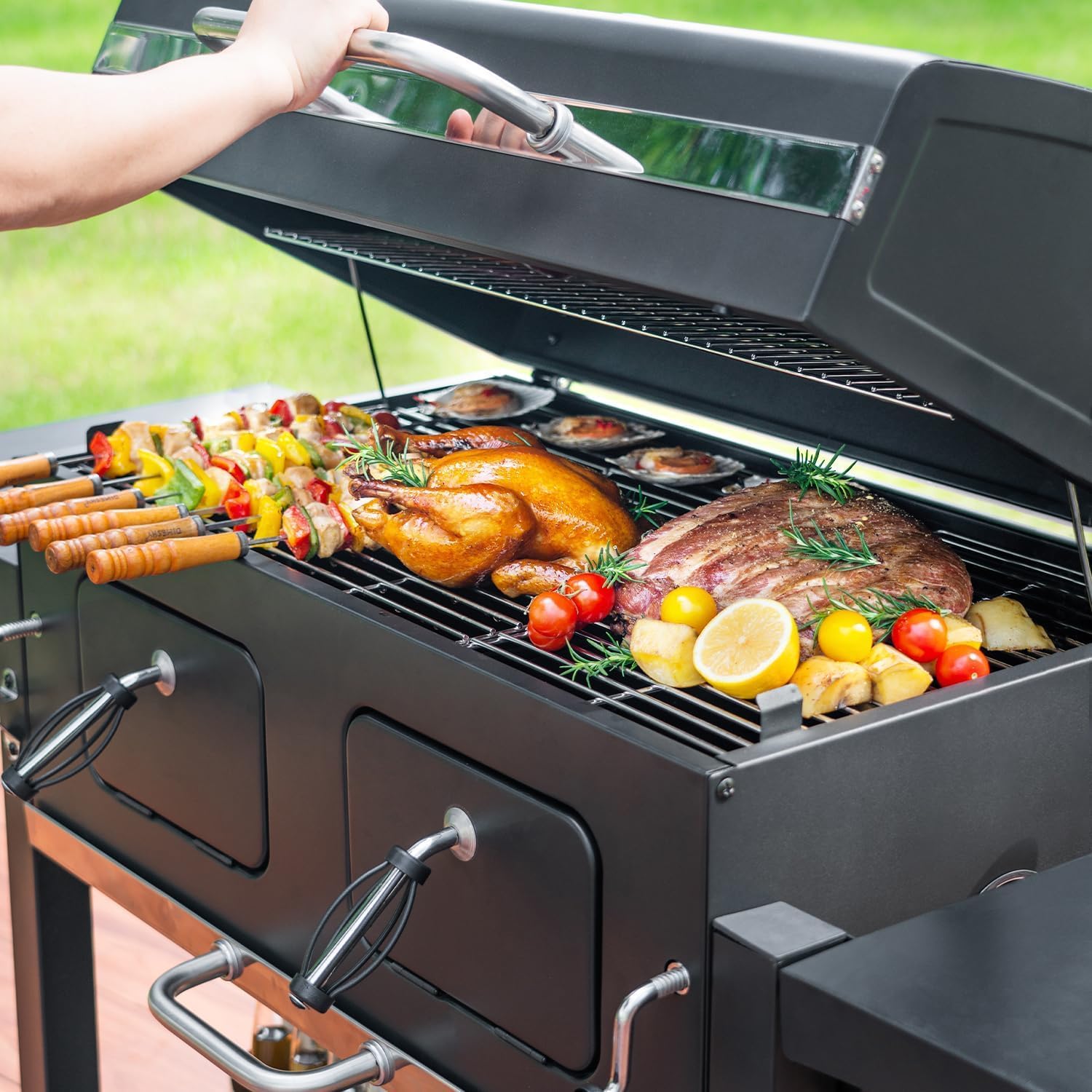 Charcoal Grill Outdoor BBQ Grill