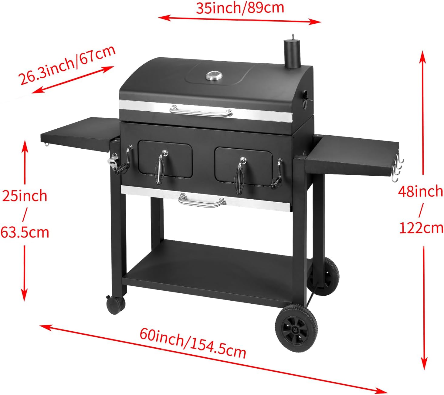  Charcoal Grill Outdoor BBQ Grill