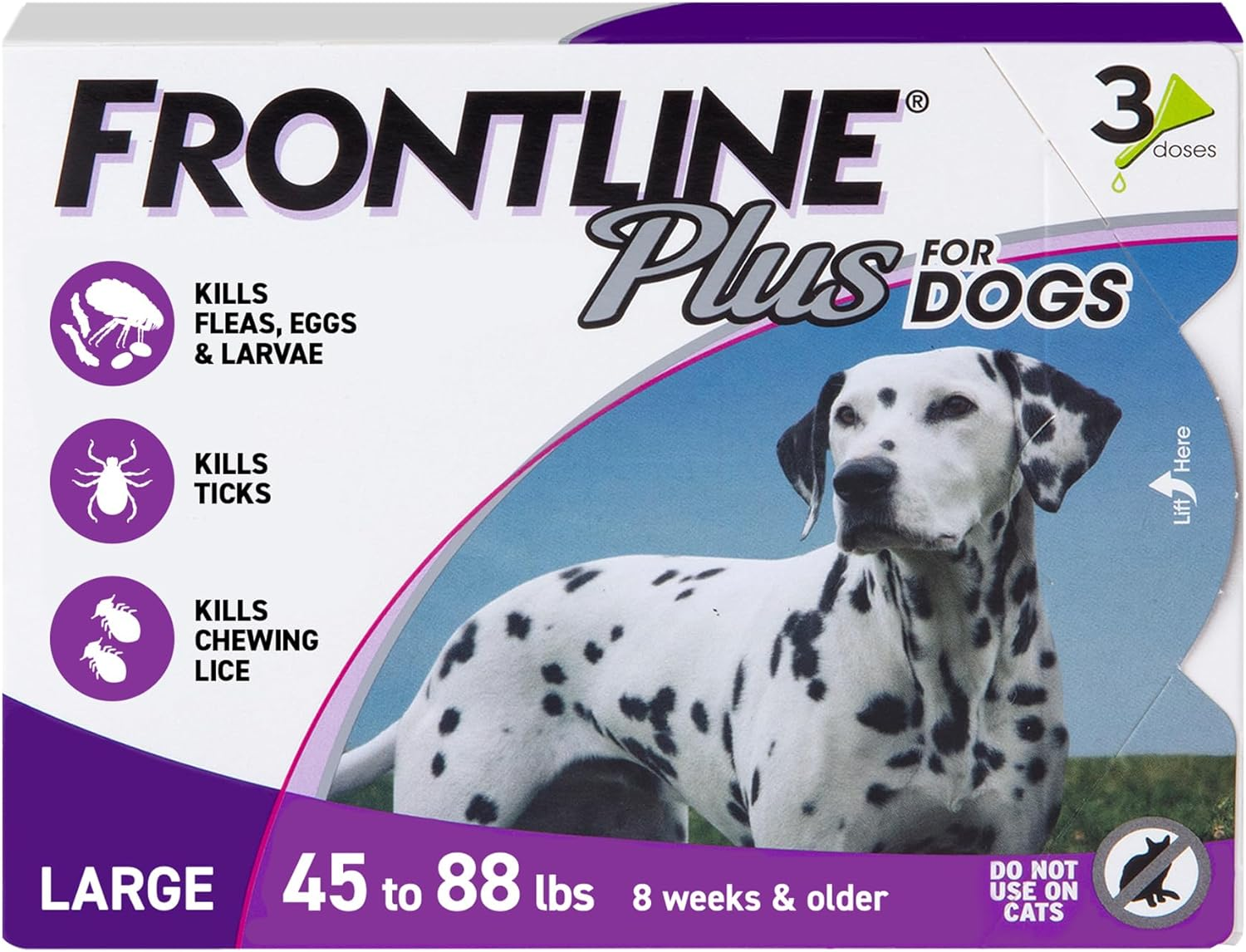Frontline® Plus for Dogs 45-88 lbs
