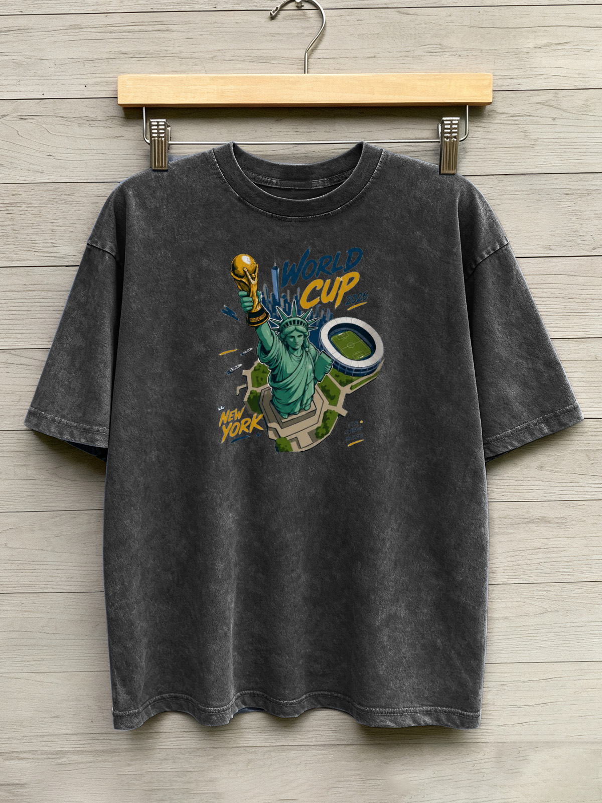 World Cup New York Cotton Short Sleeve T-shirt