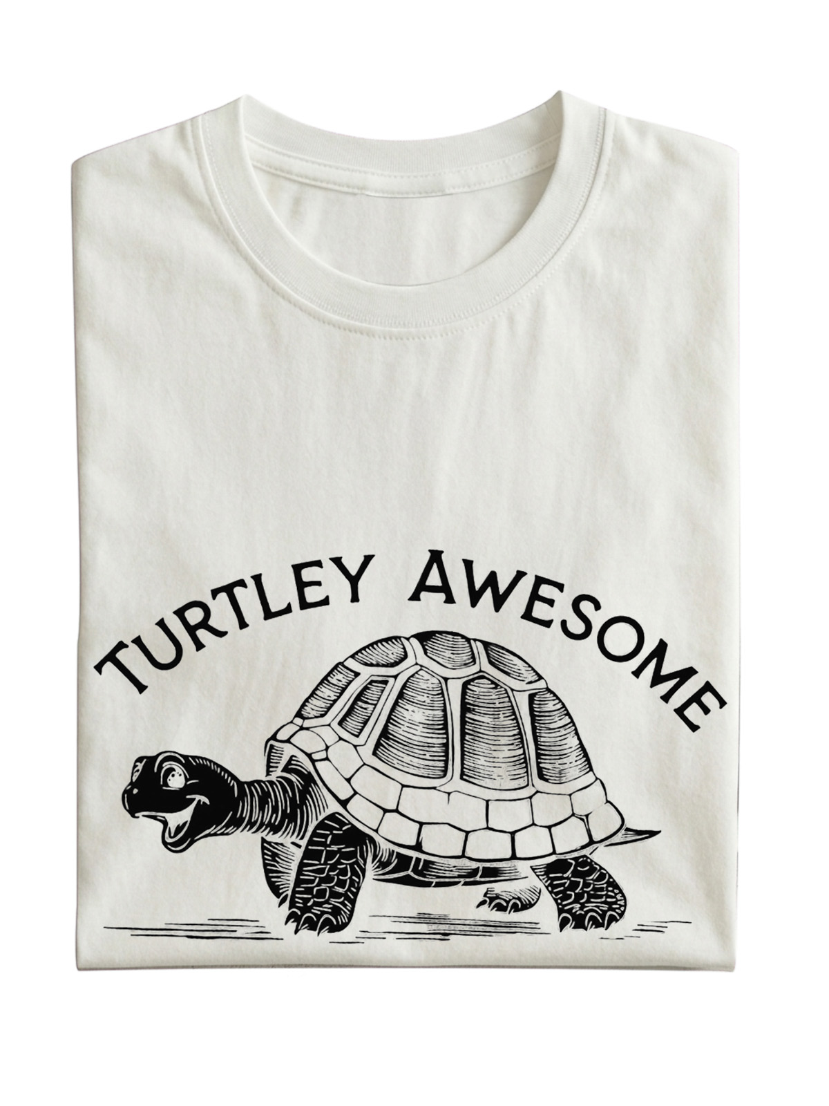 Turtley Awesome Cotton T-shirt