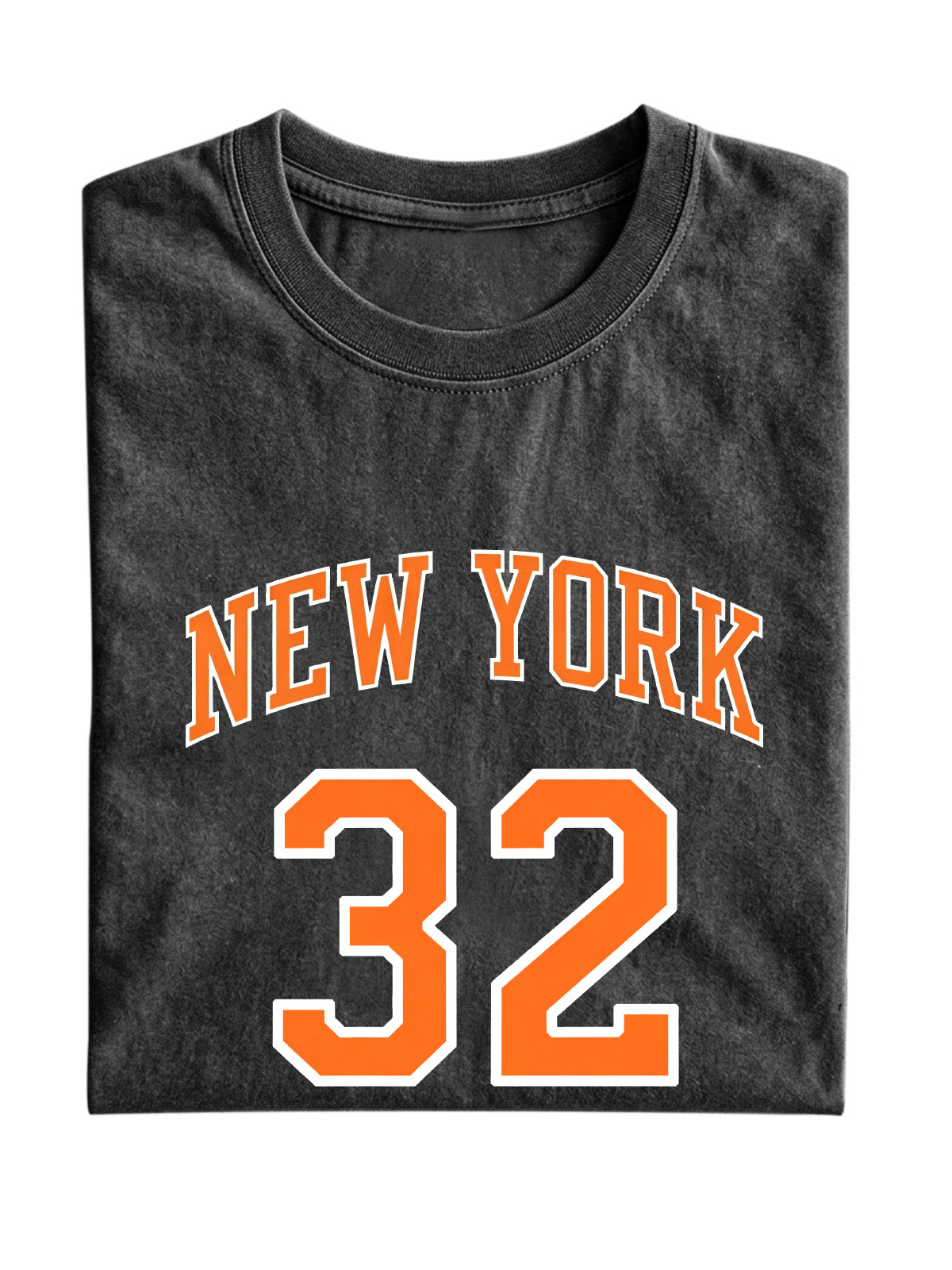 New York No. 32 Basketball Cotton Short-Sleeve T-Shirt