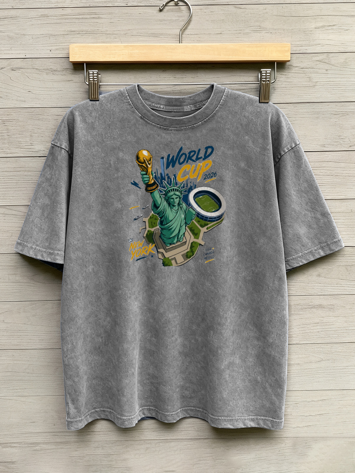 World Cup New York Cotton Short Sleeve T-shirt