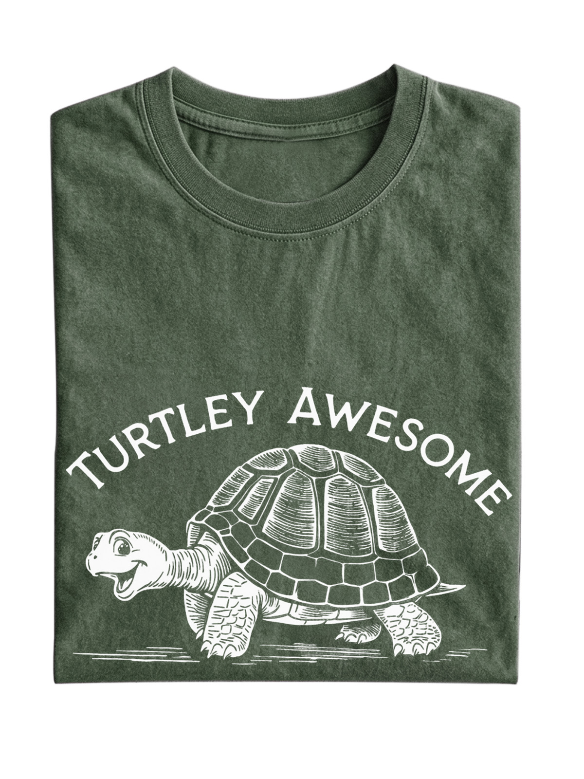 Turtley Awesome Cotton T-shirt