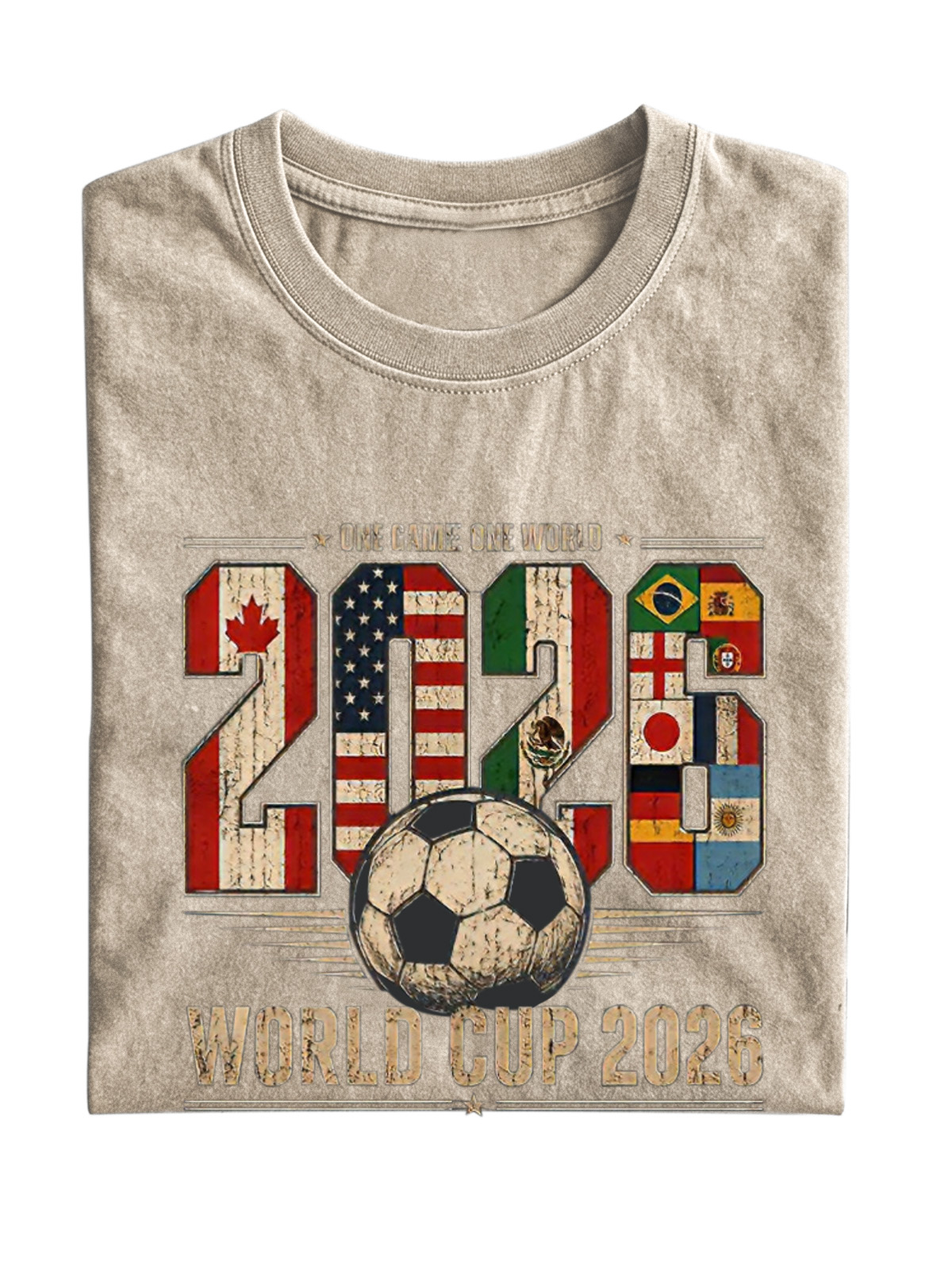 2026 World Cup Cotton Short-sleeve T-shirt