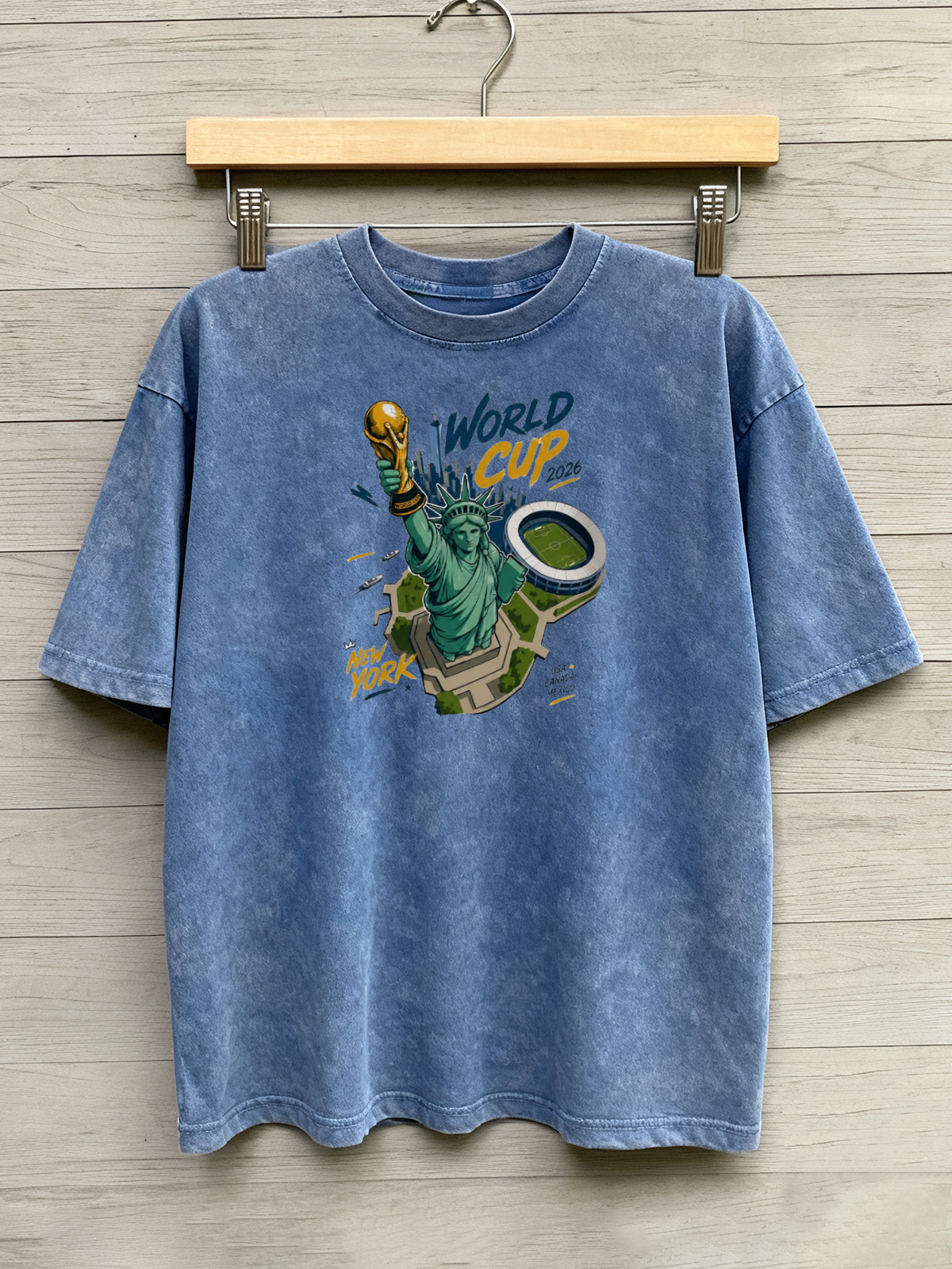 World Cup New York Cotton Short Sleeve T-shirt