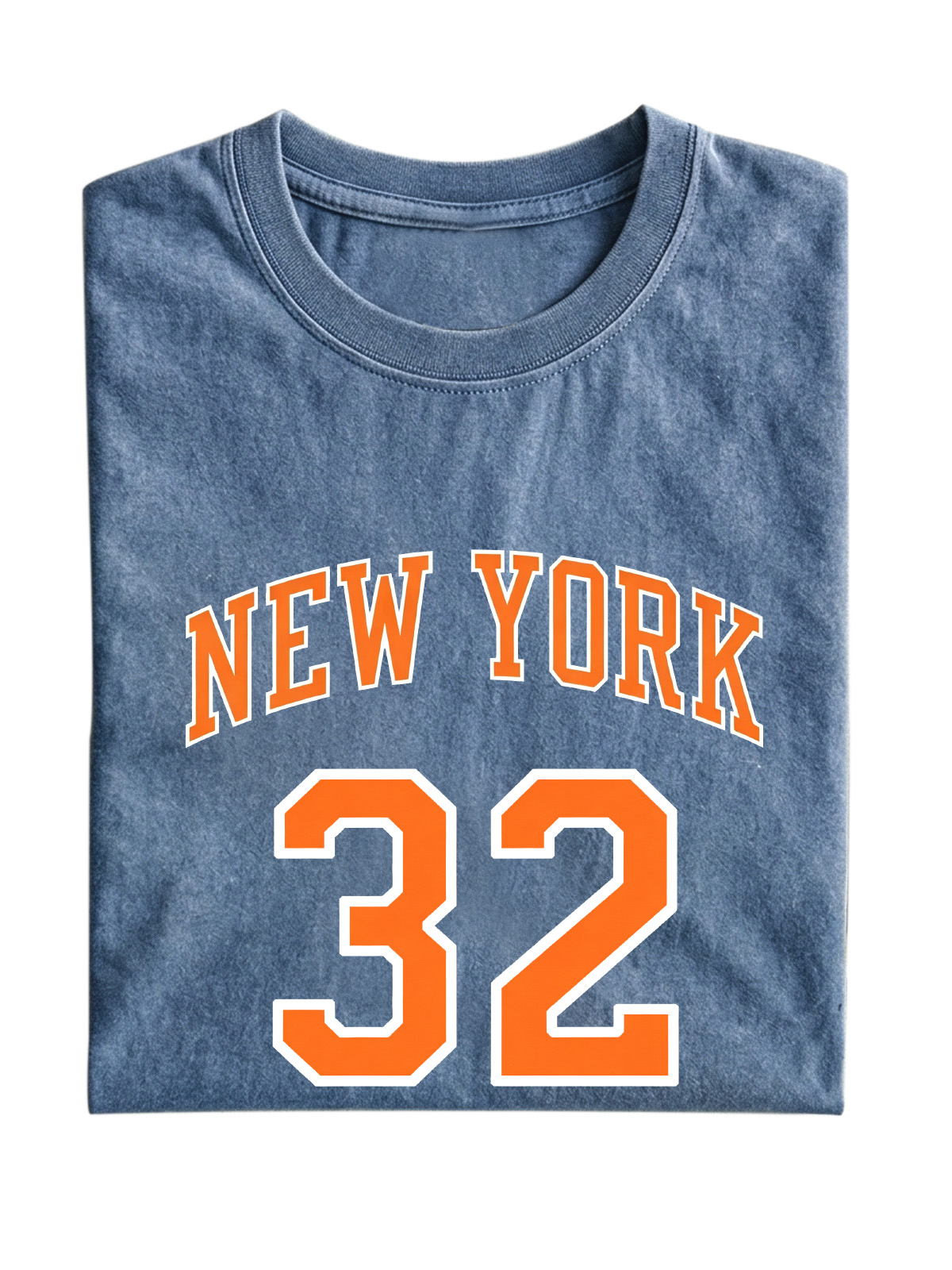 New York No. 32 Basketball Cotton Short-Sleeve T-Shirt