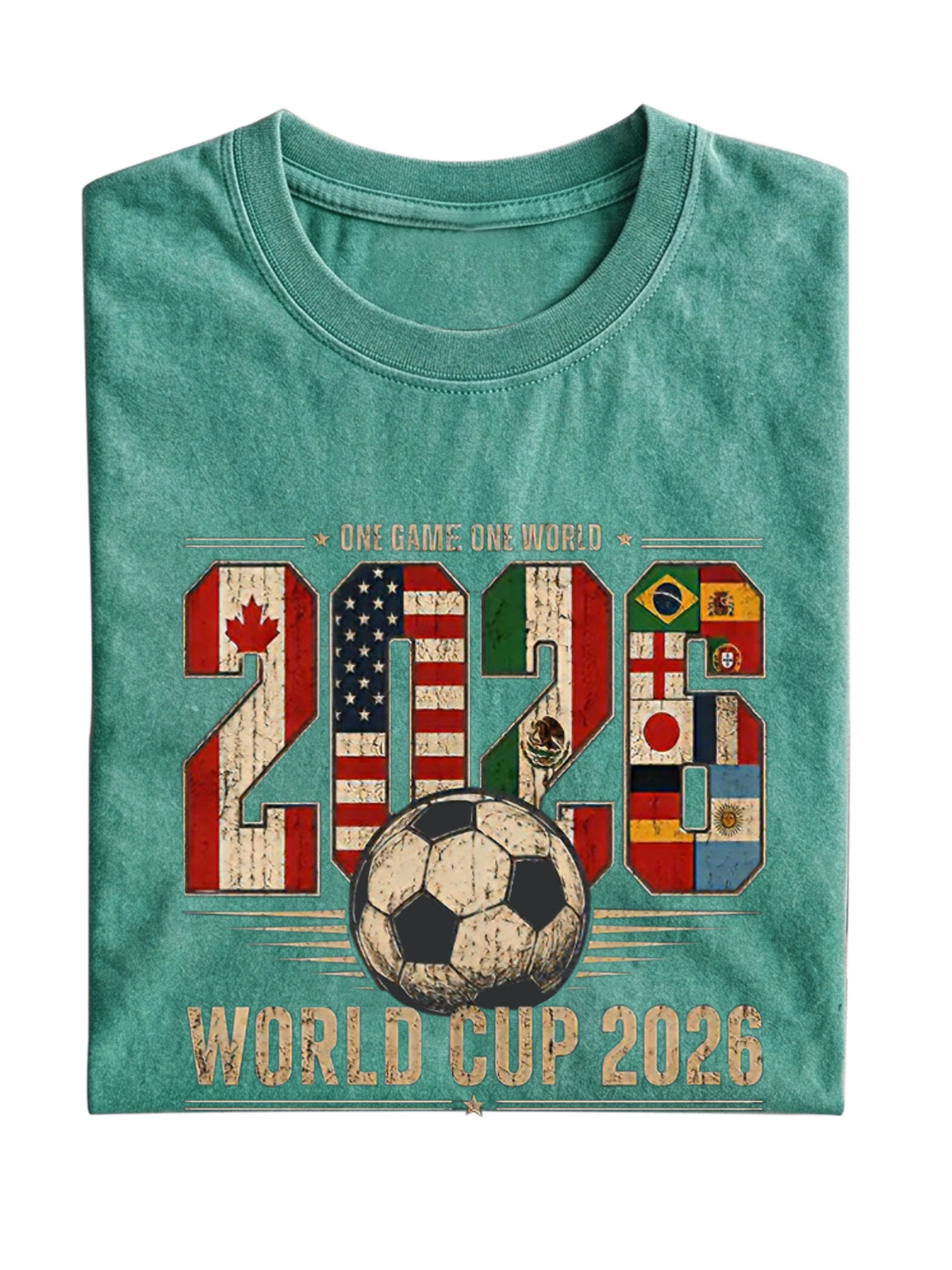 2026 World Cup Cotton Short-sleeve T-shirt