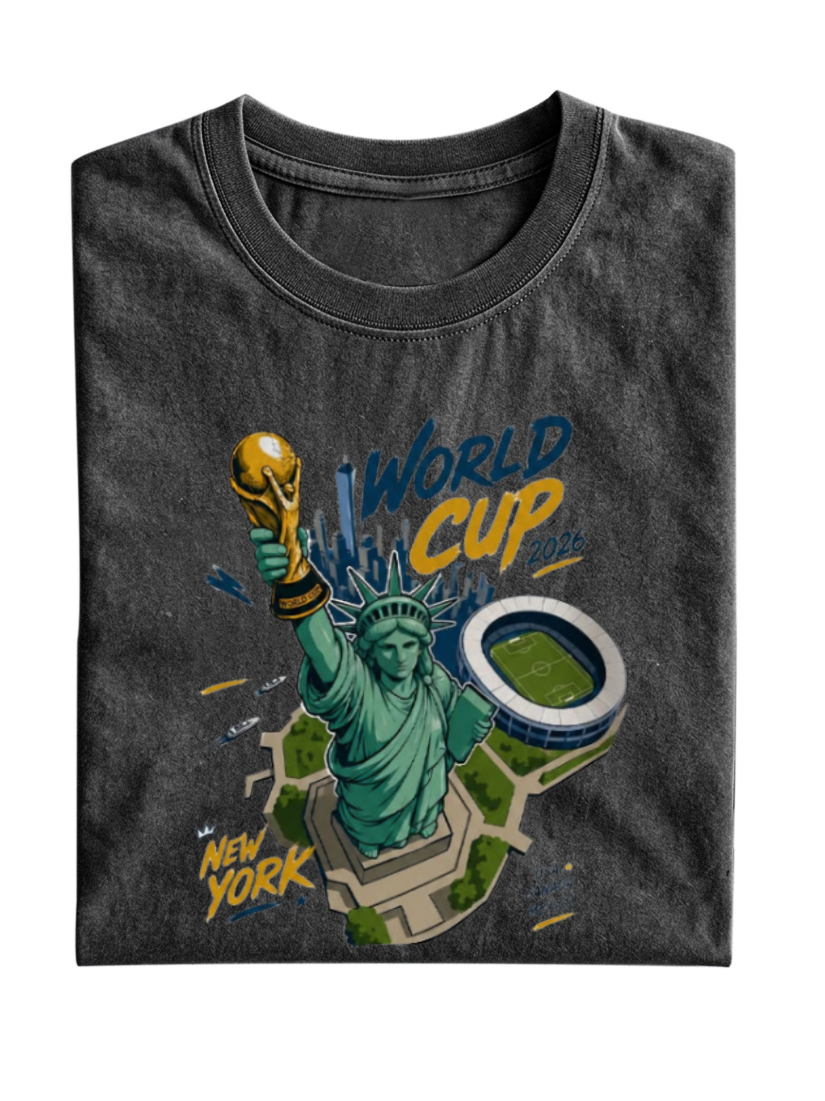 World Cup New York Cotton Short Sleeve T-shirt