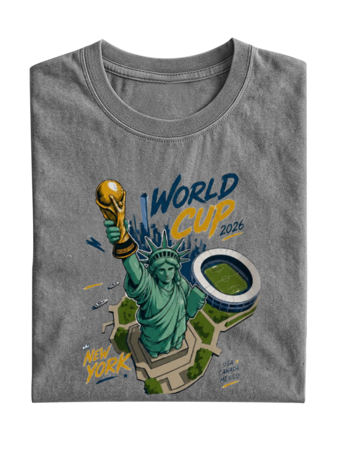 World Cup New York Cotton Short Sleeve T-shirt