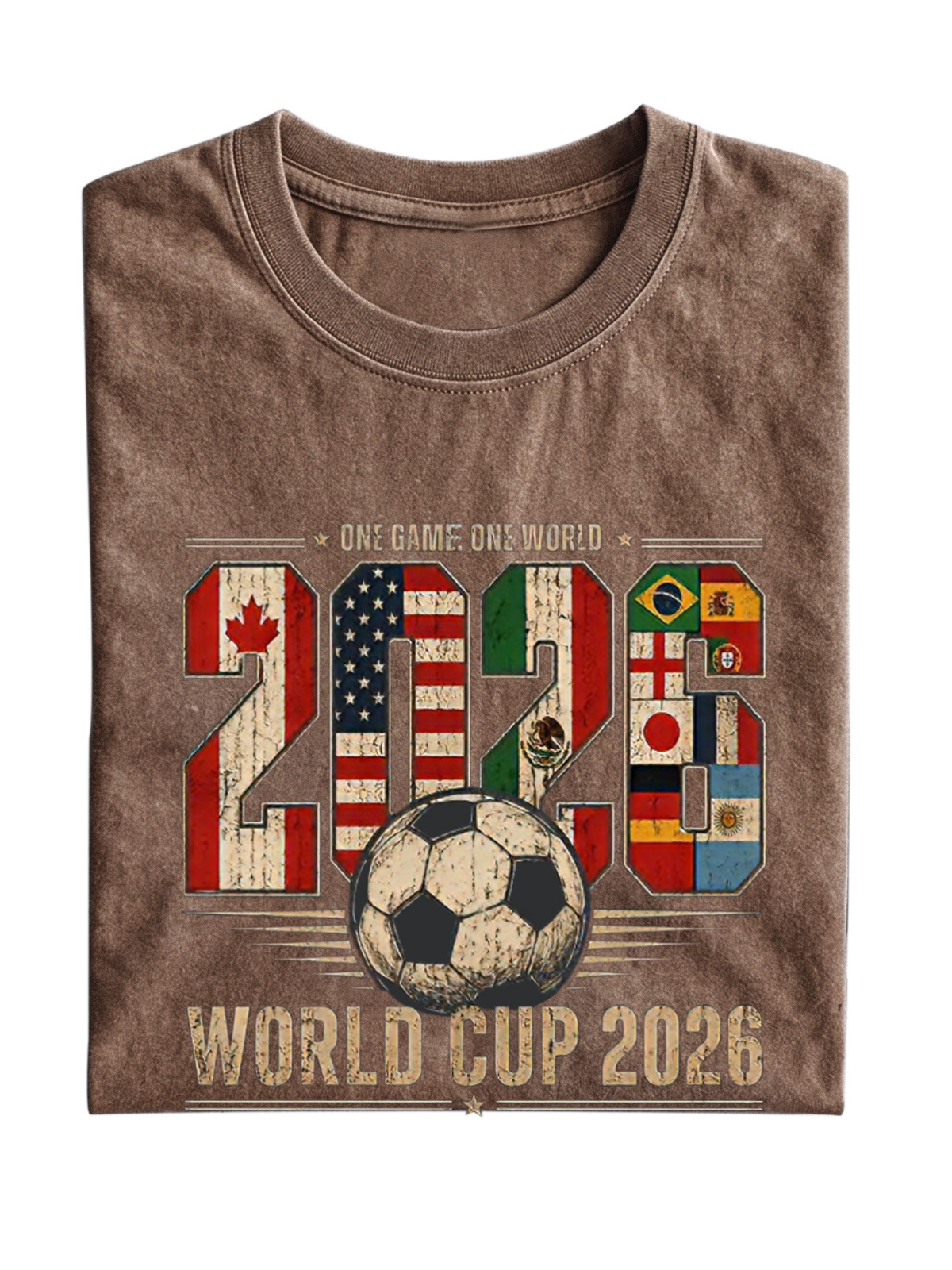 2026 World Cup Cotton Short-sleeve T-shirt