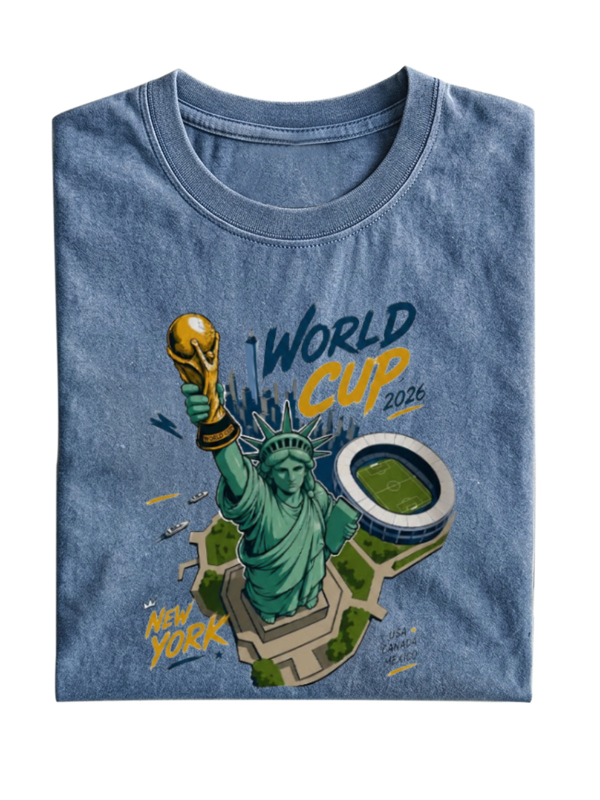 World Cup New York Cotton Short Sleeve T-shirt