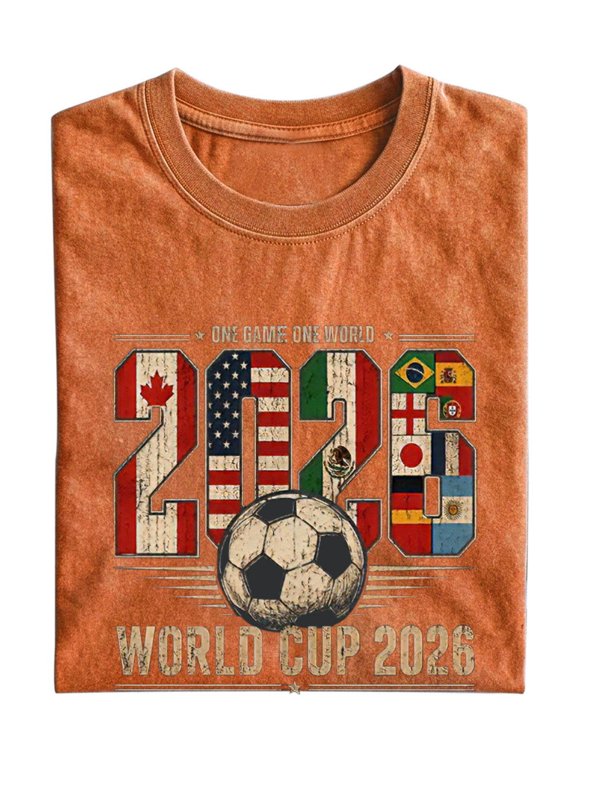 2026 World Cup Cotton Short-sleeve T-shirt