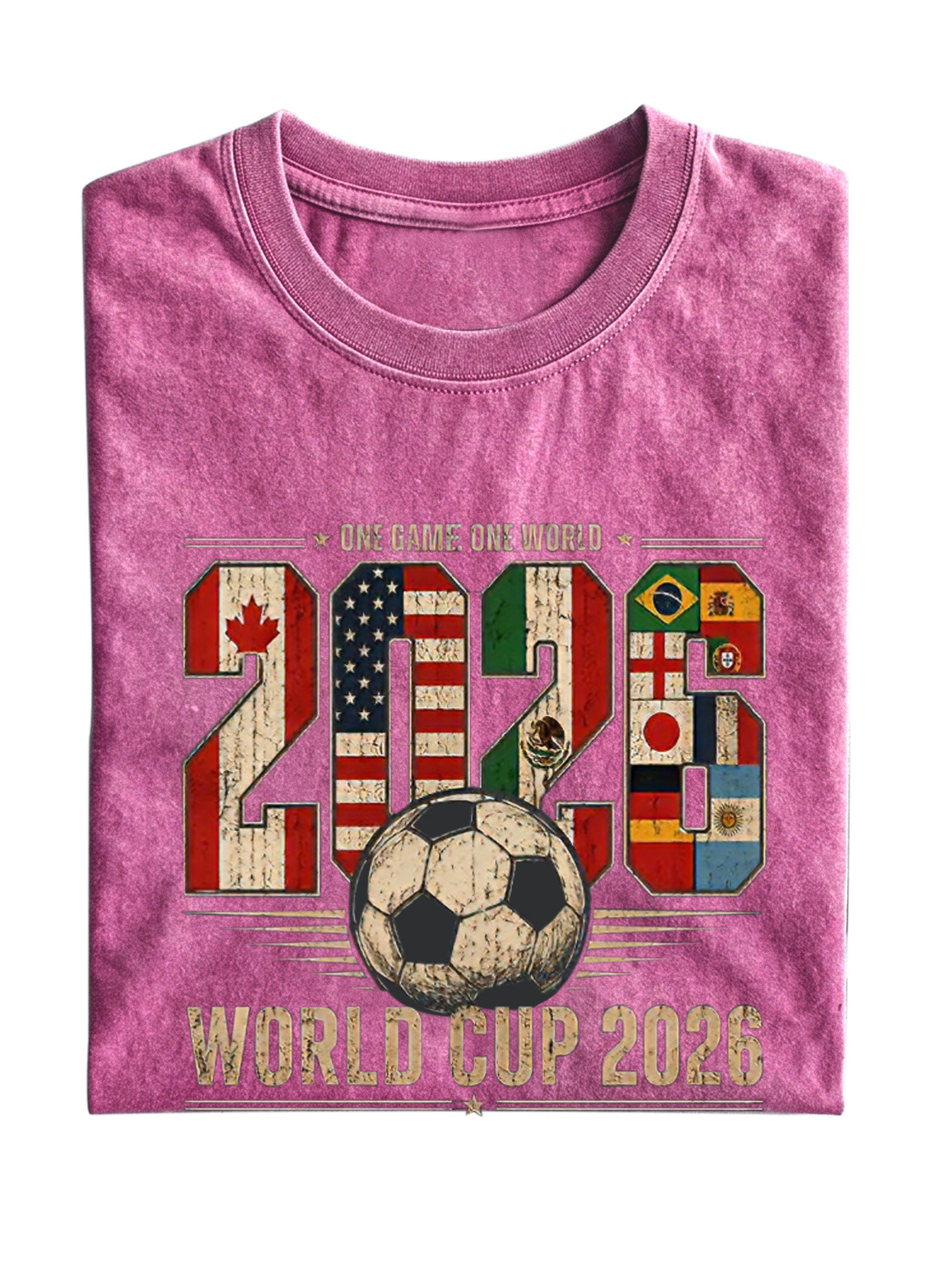 2026 World Cup Cotton Short-sleeve T-shirt