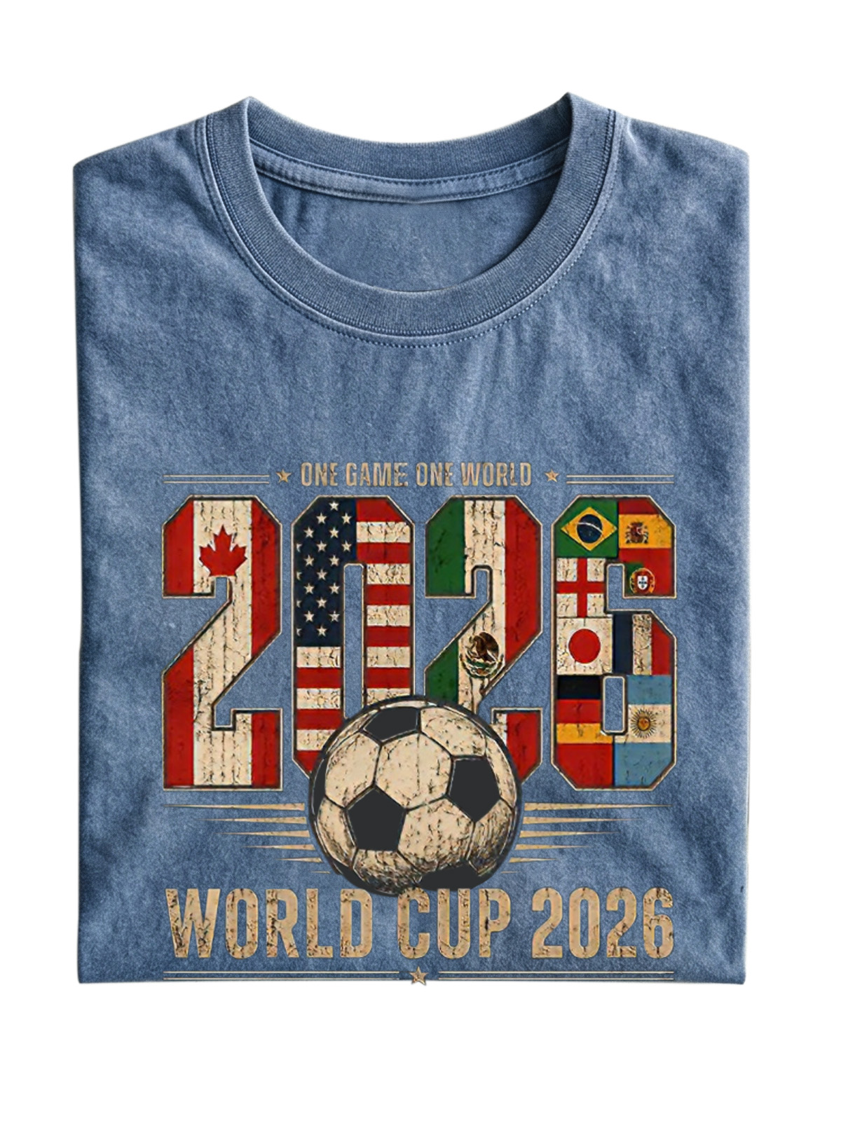 2026 World Cup Cotton Short-sleeve T-shirt