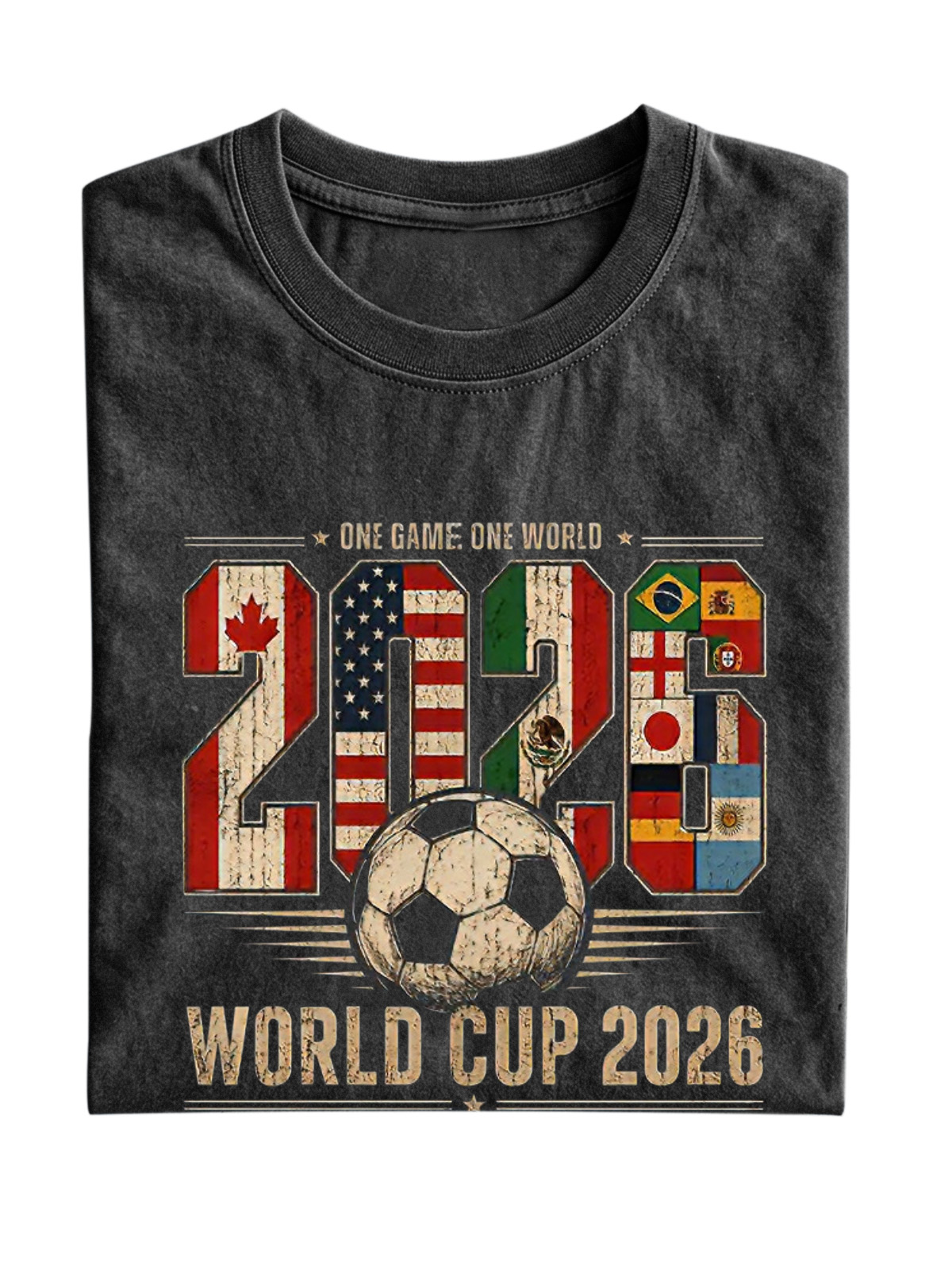2026 World Cup Cotton Short-sleeve T-shirt