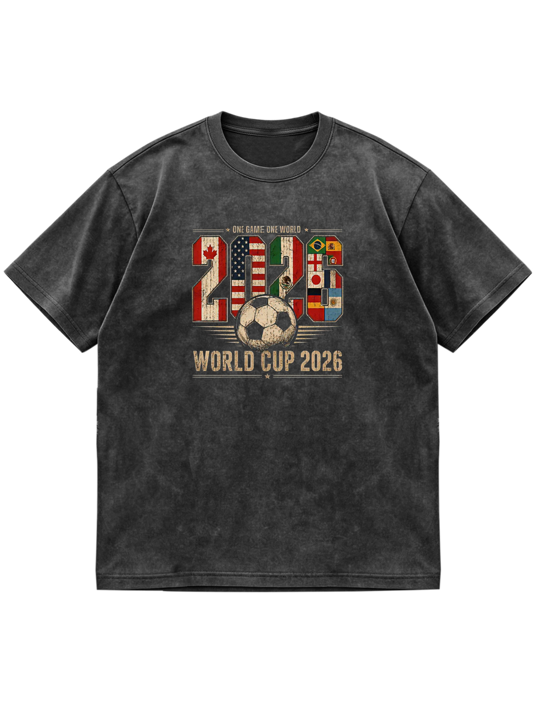 2026 World Cup Cotton Short-sleeve T-shirt