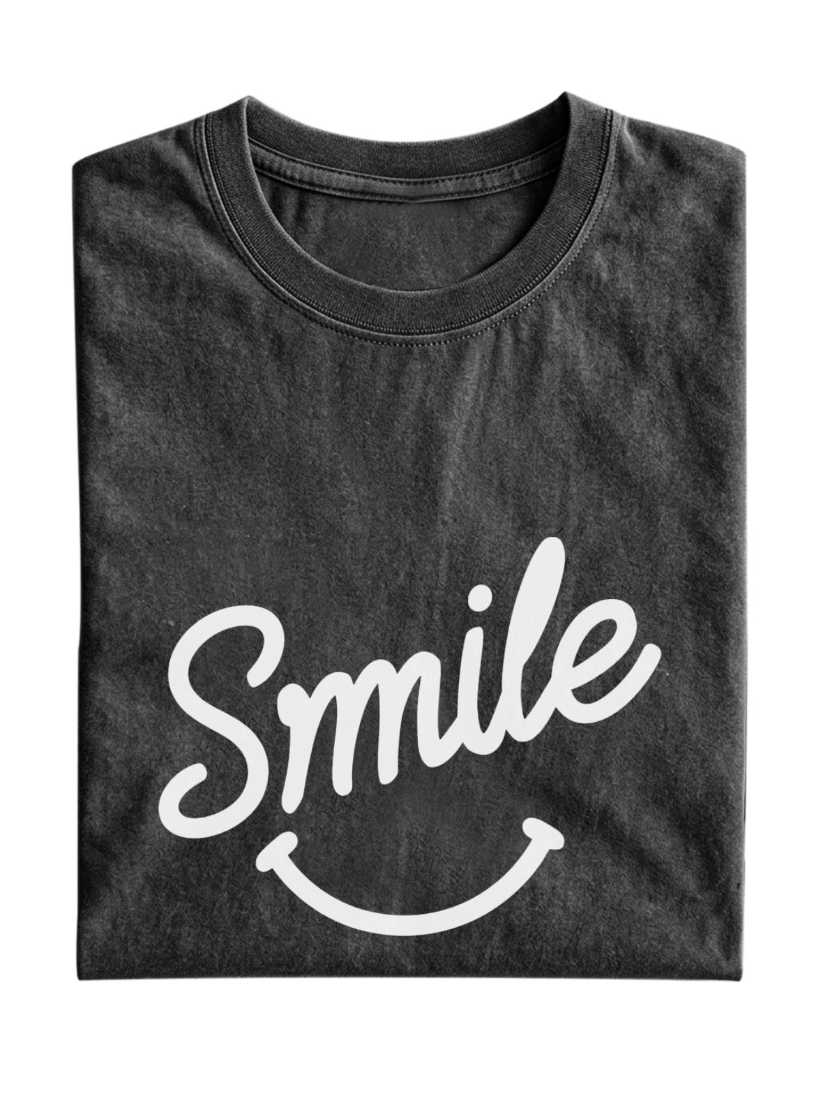 Simple Smile Cotton T-shirt