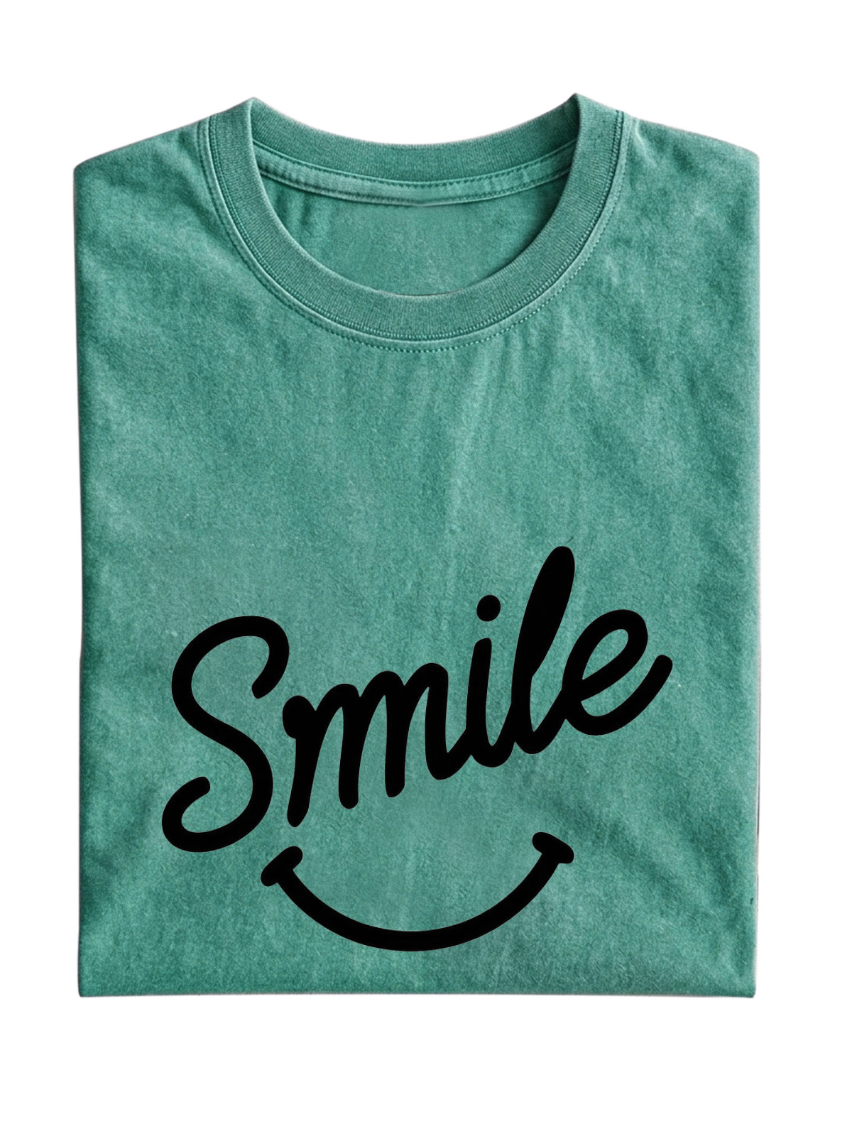 Simple Smile Cotton T-shirt