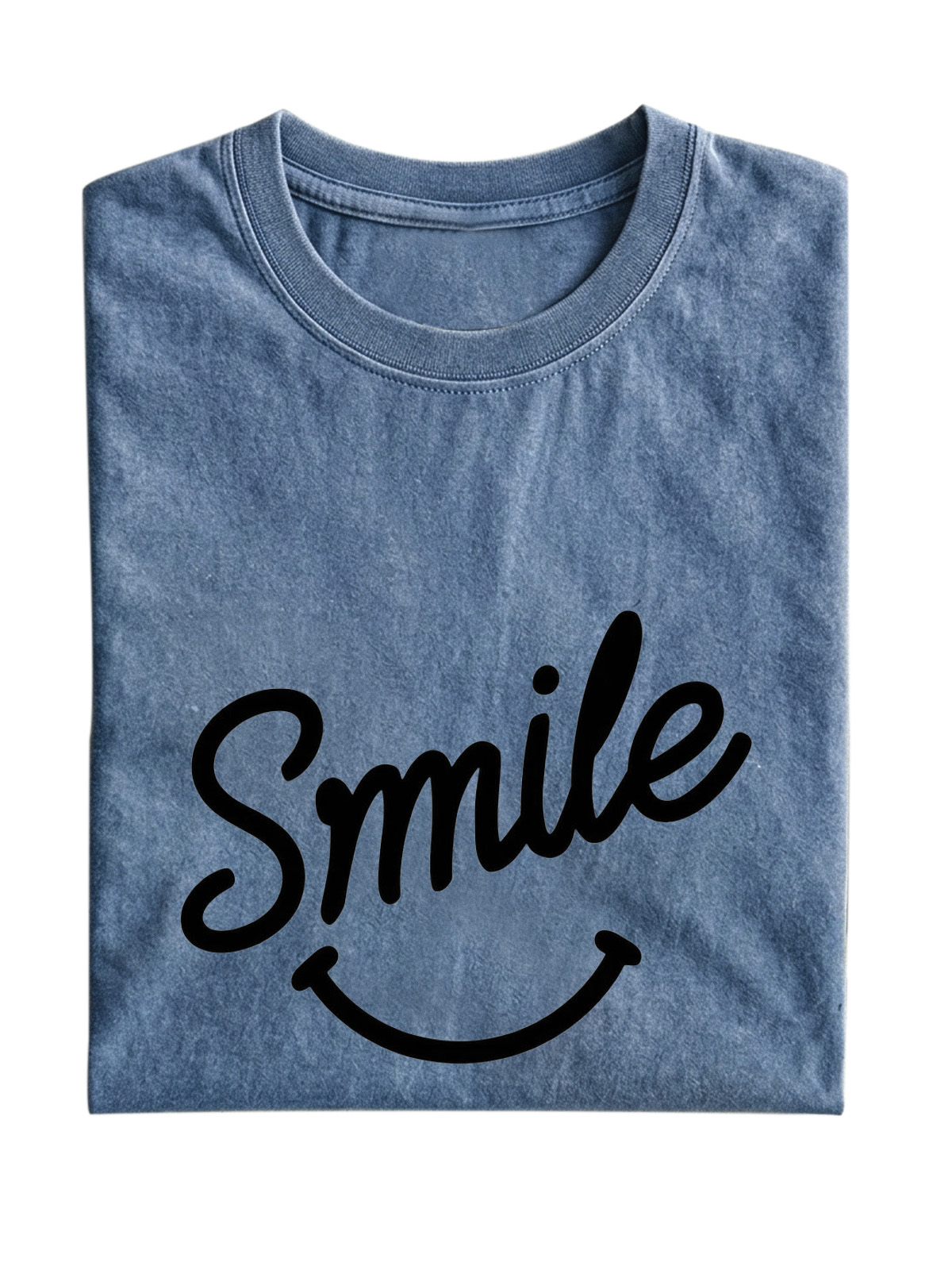 Simple Smile Cotton T-shirt