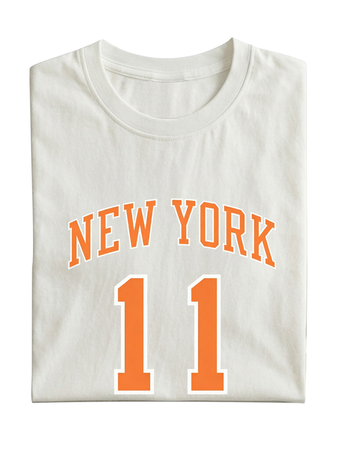 Newyork Size 11Cotton Short-sleeved T-shirt