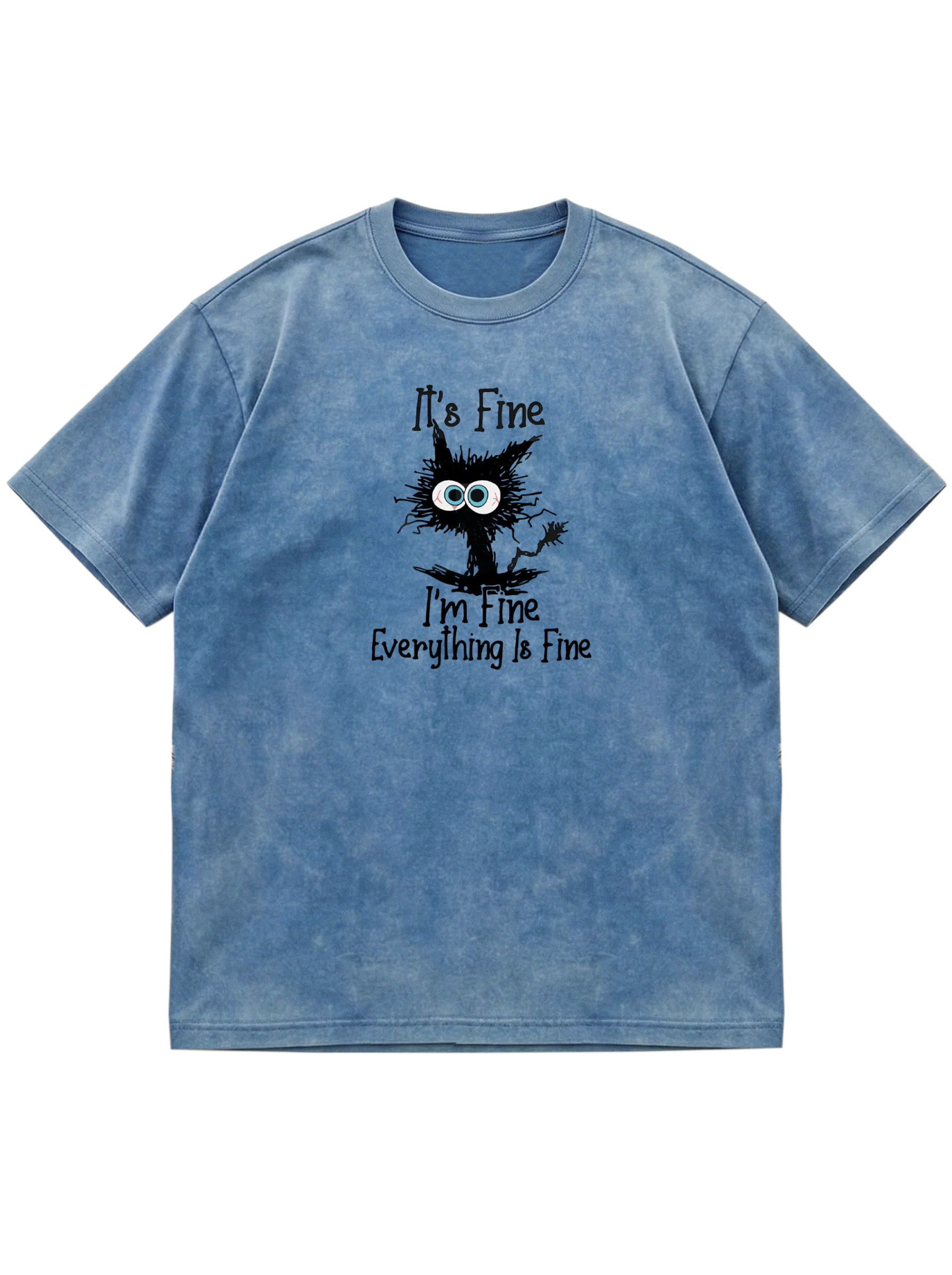 I'm Fine Cotton Short-sleeve T-shirt