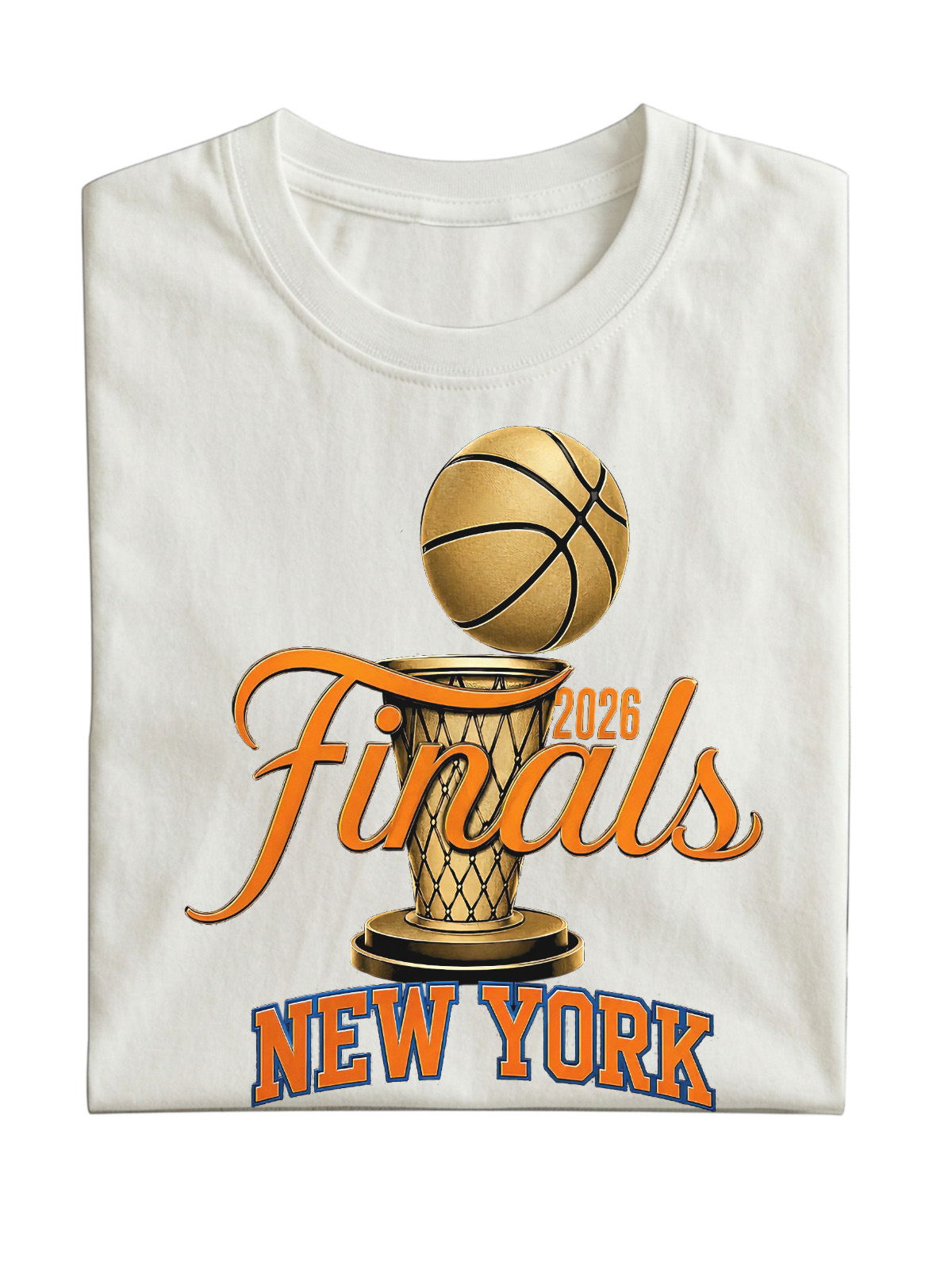 New York Basketball Cotton Short-Sleeve T-Shirt
