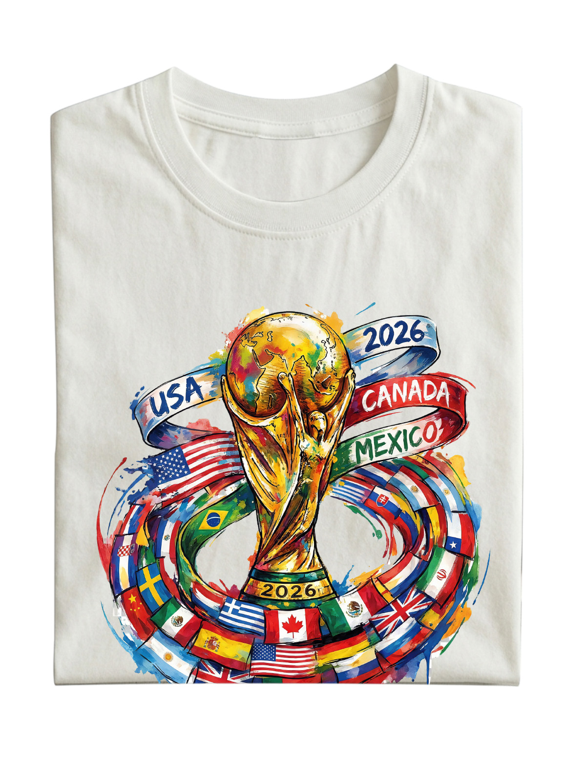 World Cup 2026 Cotton Short Sleeve T-shirt
