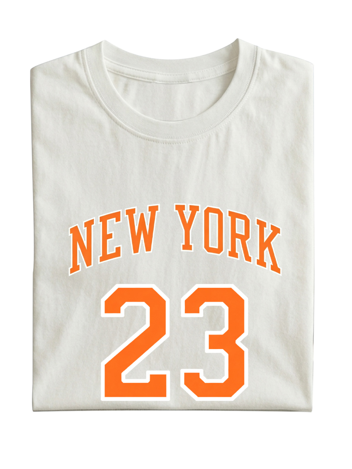 New York No. 23 Basketball Cotton Short-Sleeve T-Shirt