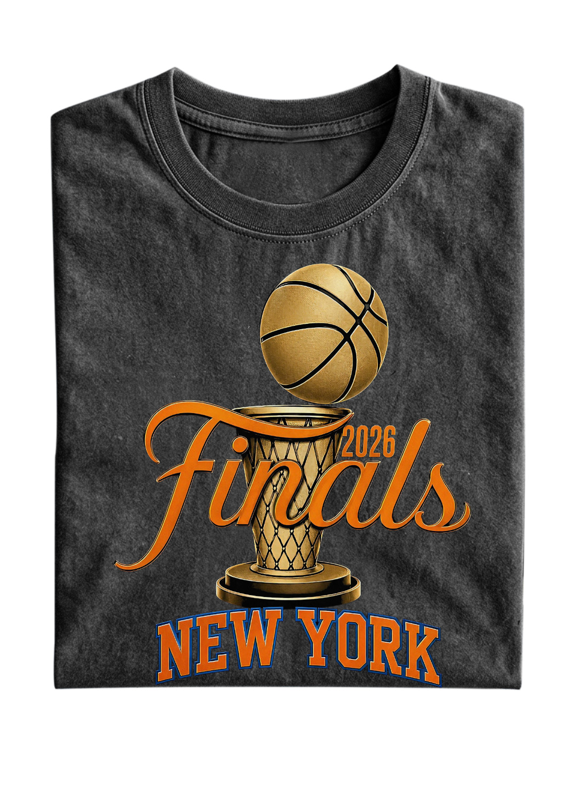 New York Basketball Cotton Short-Sleeve T-Shirt