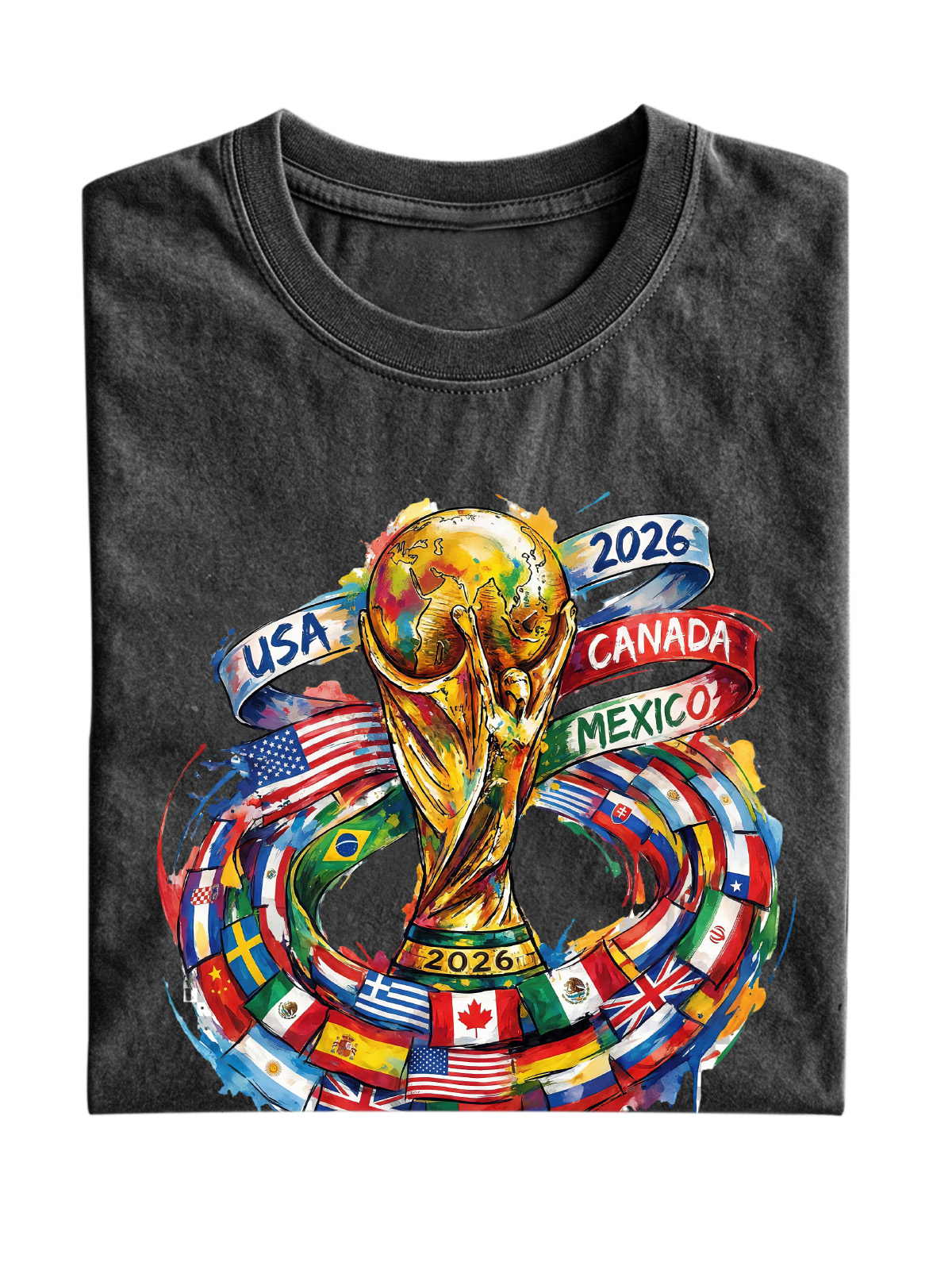 World Cup 2026 Cotton Short Sleeve T-shirt