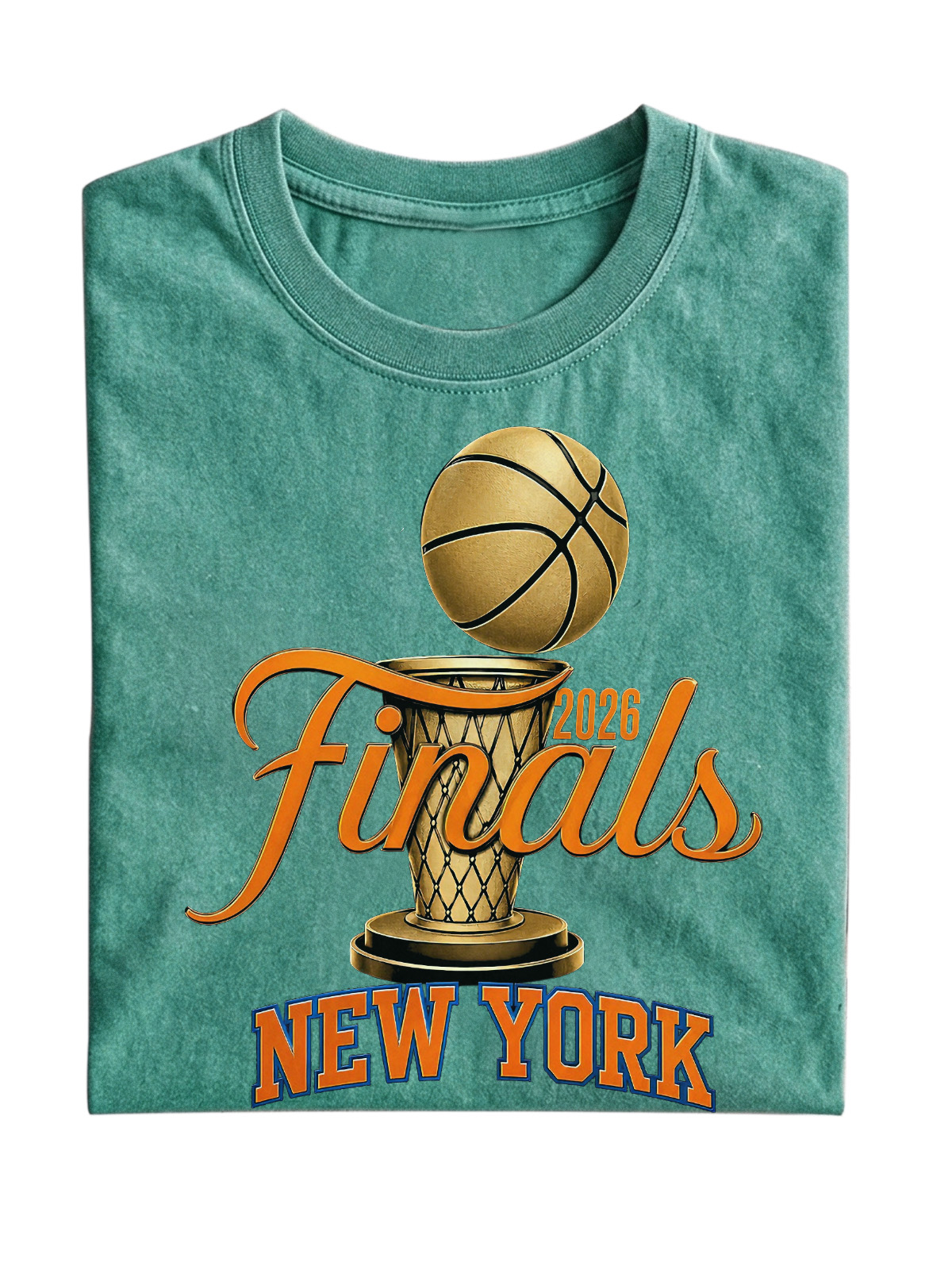 New York Basketball Cotton Short-Sleeve T-Shirt
