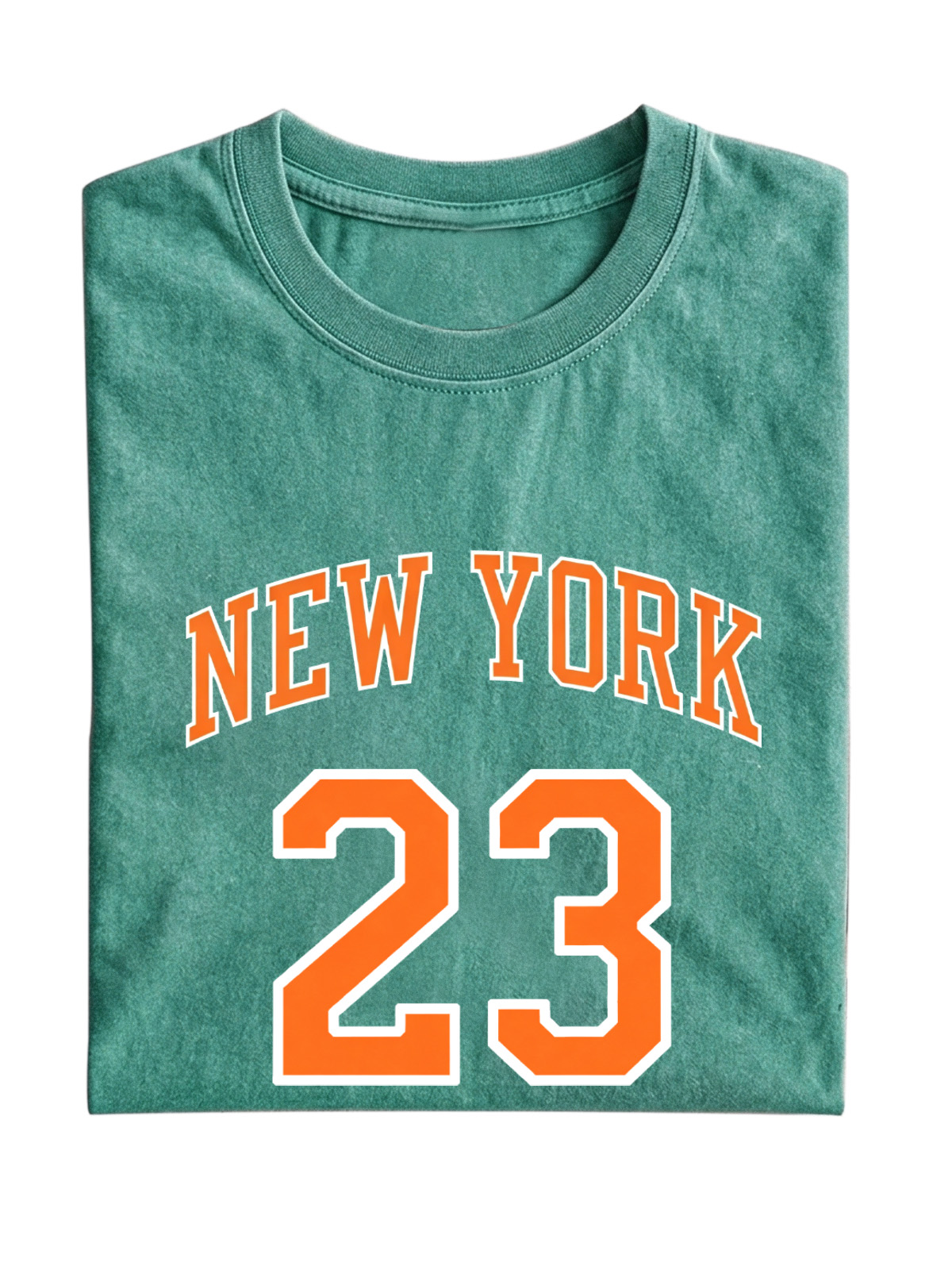 New York No. 23 Basketball Cotton Short-Sleeve T-Shirt