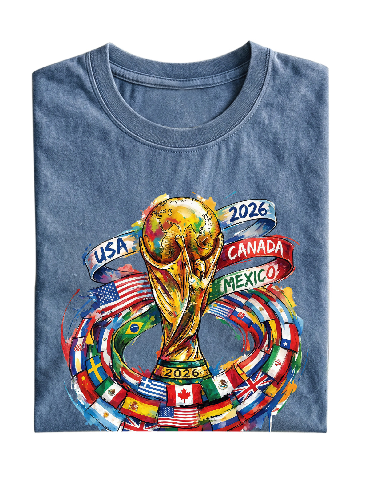 World Cup 2026 Cotton Short Sleeve T-shirt