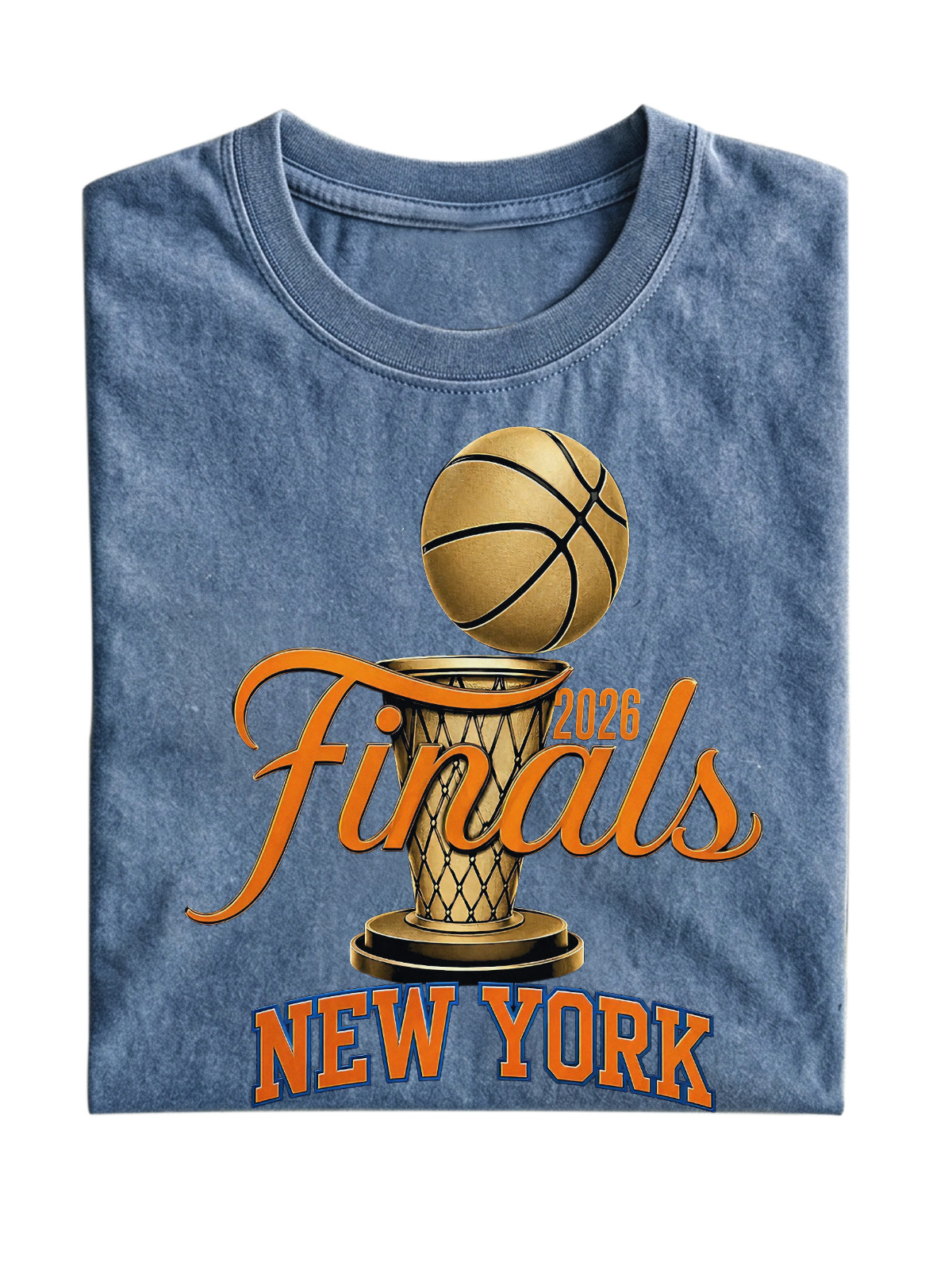 New York Basketball Cotton Short-Sleeve T-Shirt