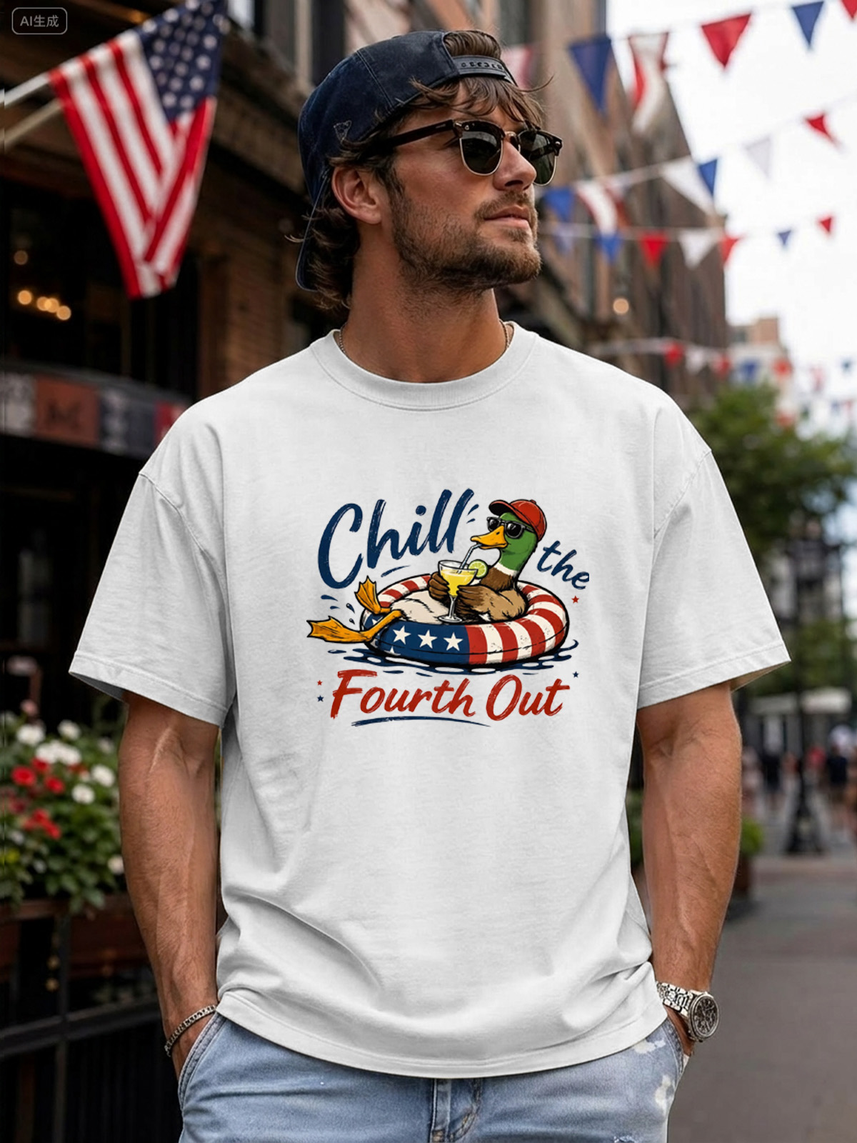 Retro Retro Chill’s Fourth Release Of Cotton Short-sleeved T-shirts