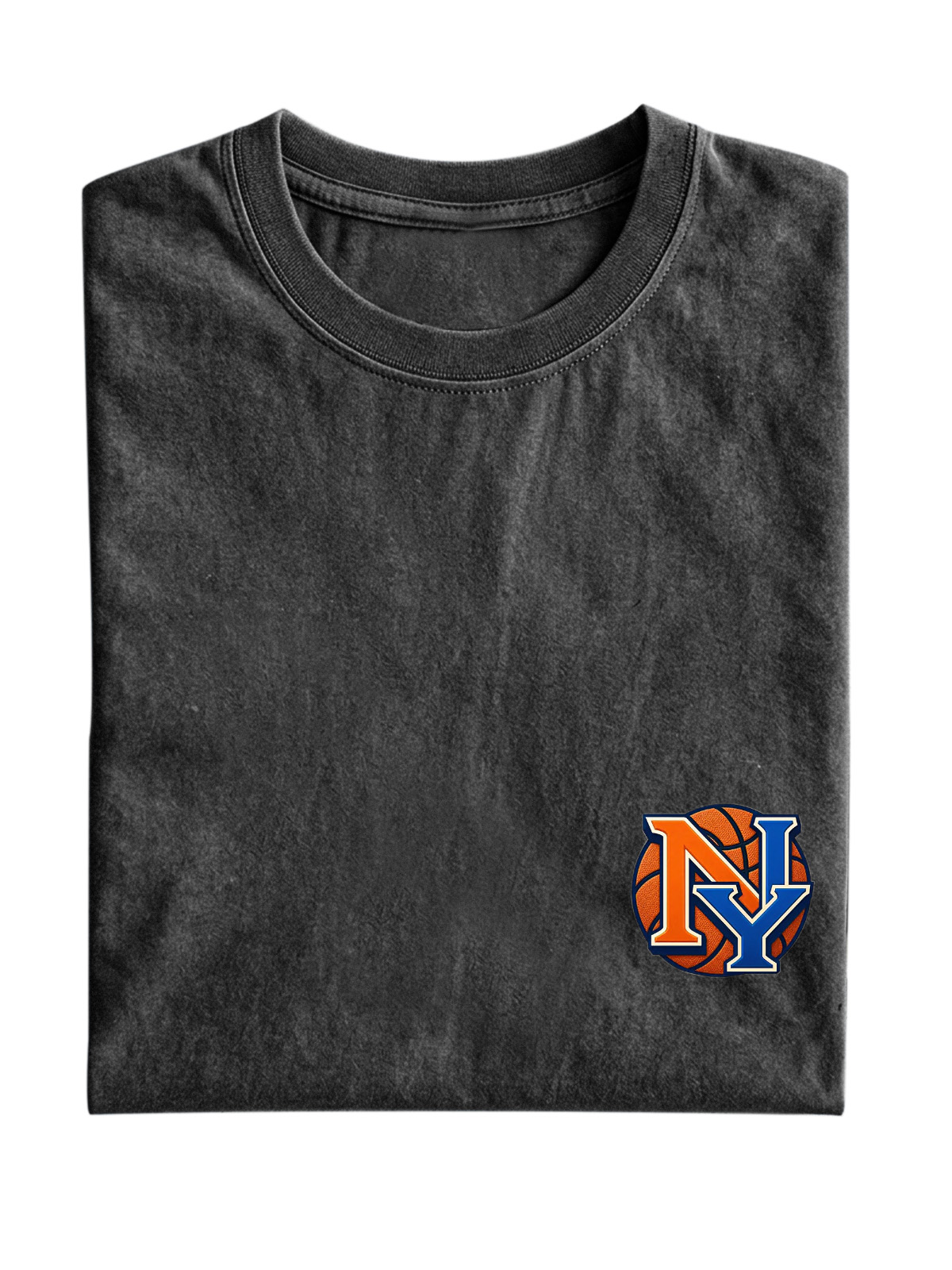 NY Minimalist Casual Cotton Short-Sleeve T-Shirt