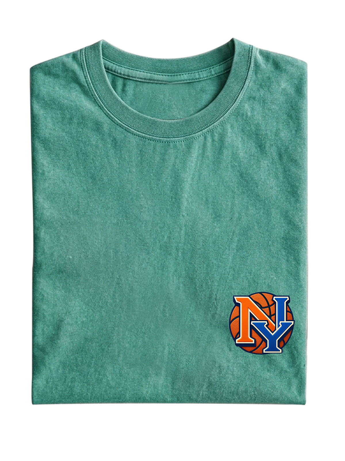NY Minimalist Casual Cotton Short-Sleeve T-Shirt