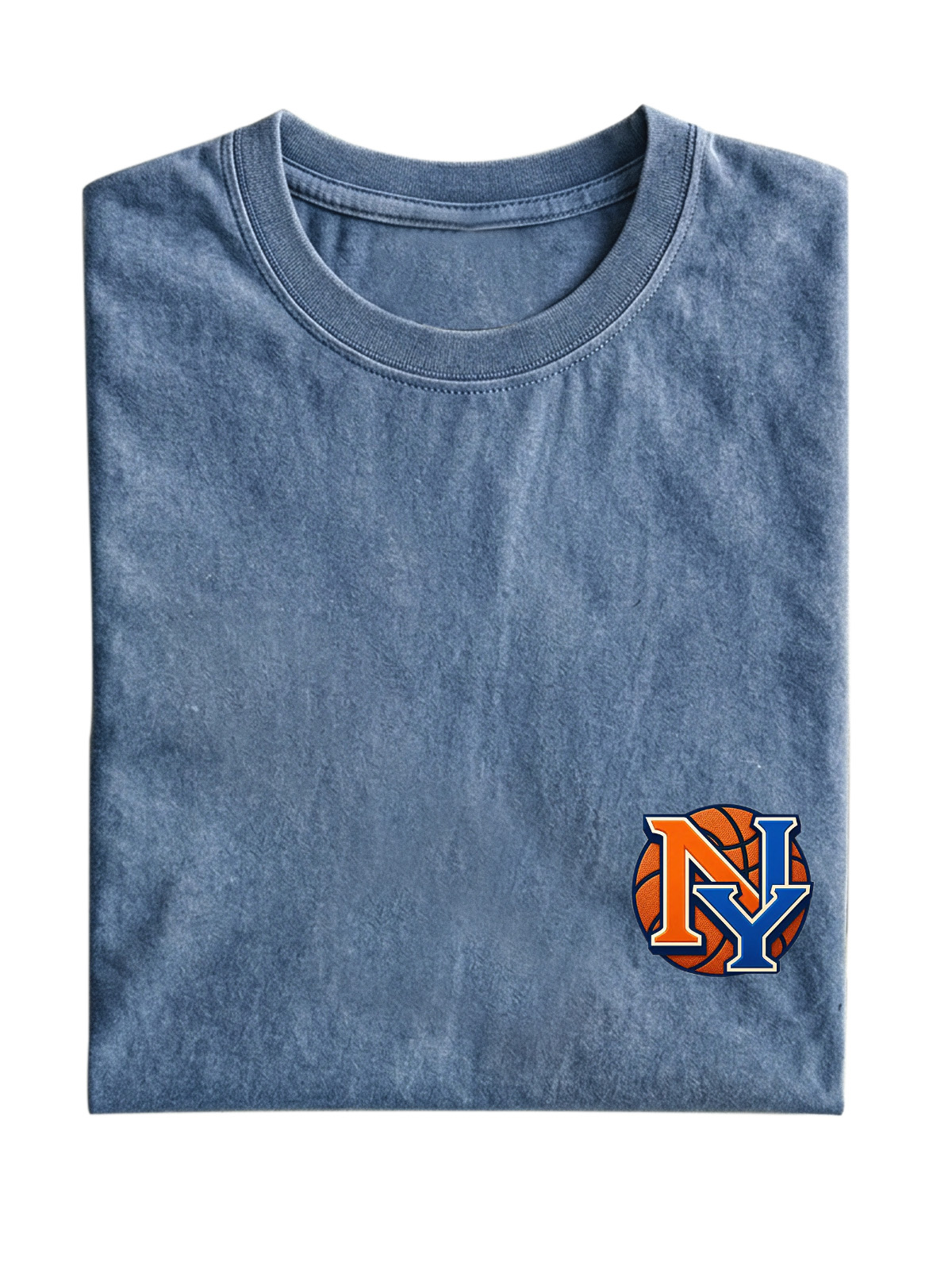 NY Minimalist Casual Cotton Short-Sleeve T-Shirt