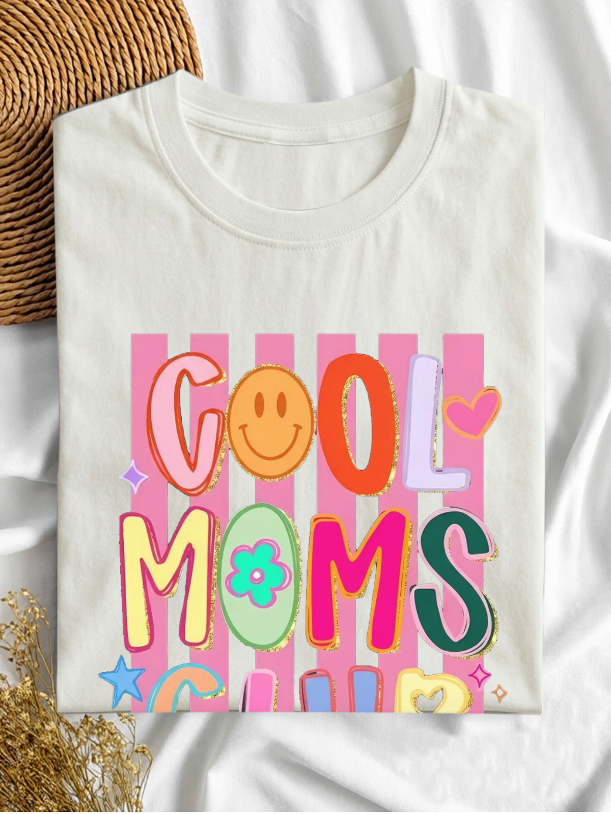 Cool Mom Club Cotton Short-sleeve T-shirt
