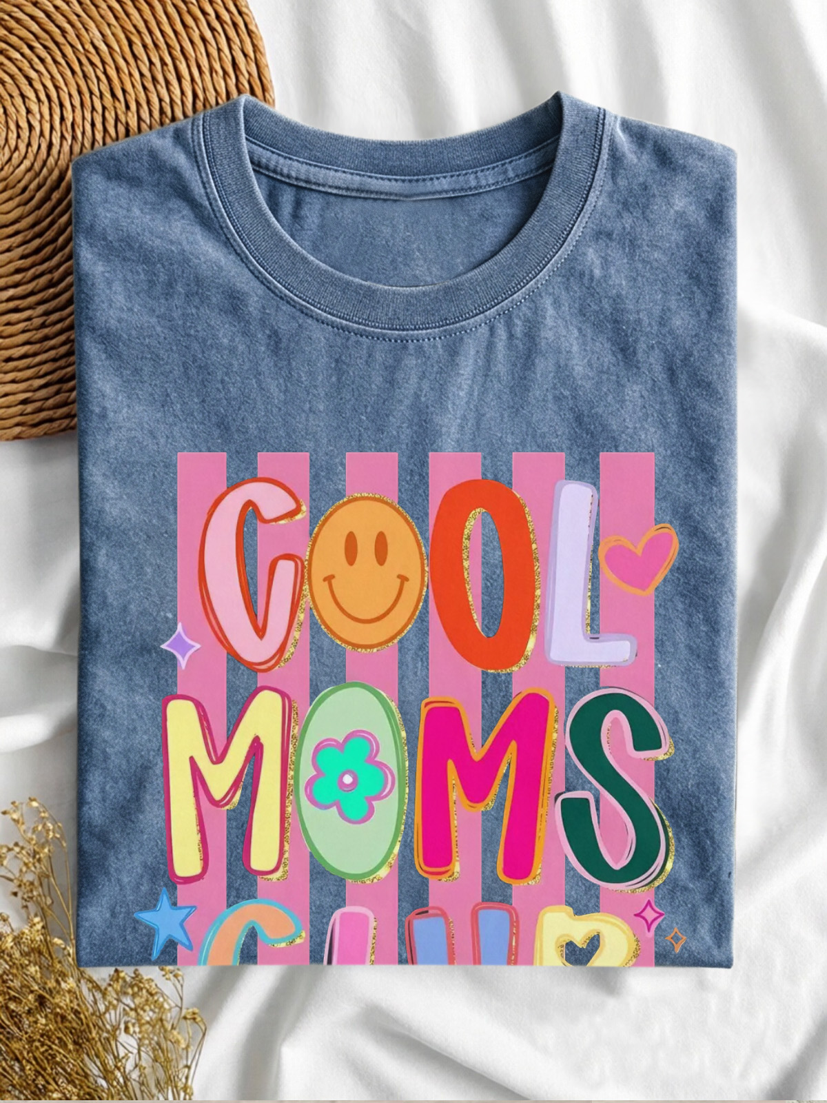 Cool Mom Club Cotton Short-sleeve T-shirt