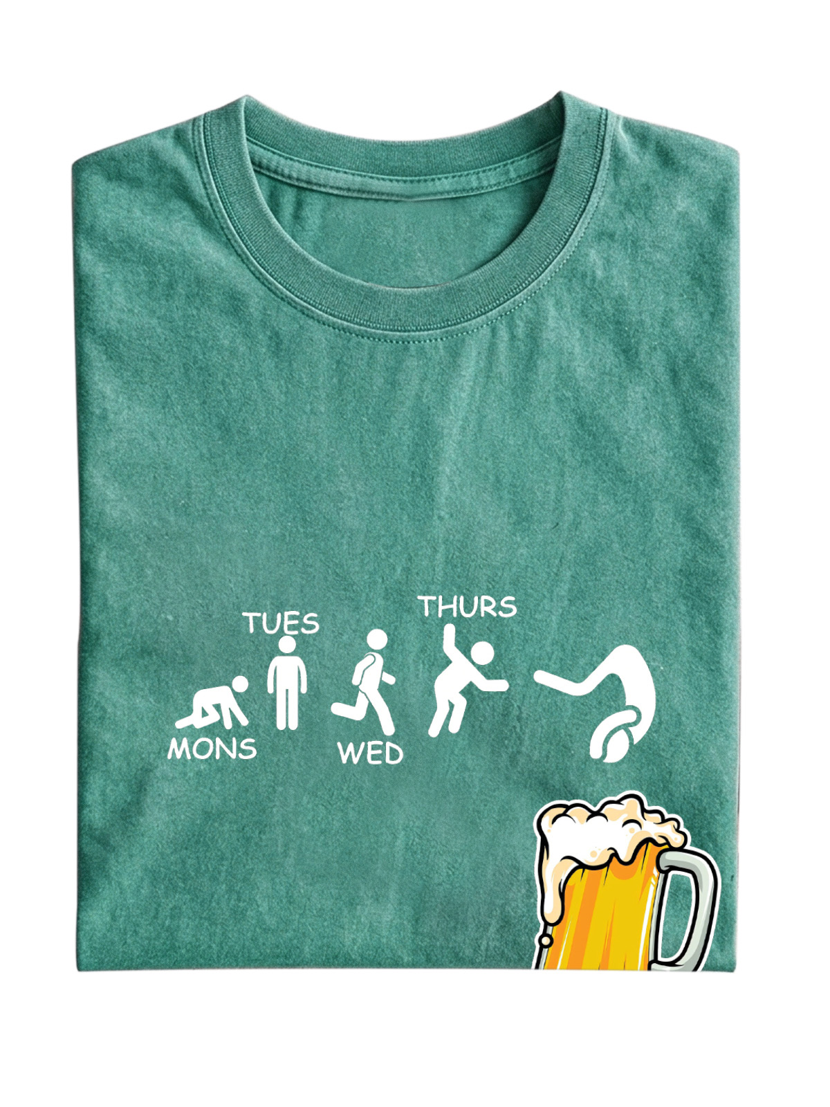 Fun Beer Lover Cotton T-shirt