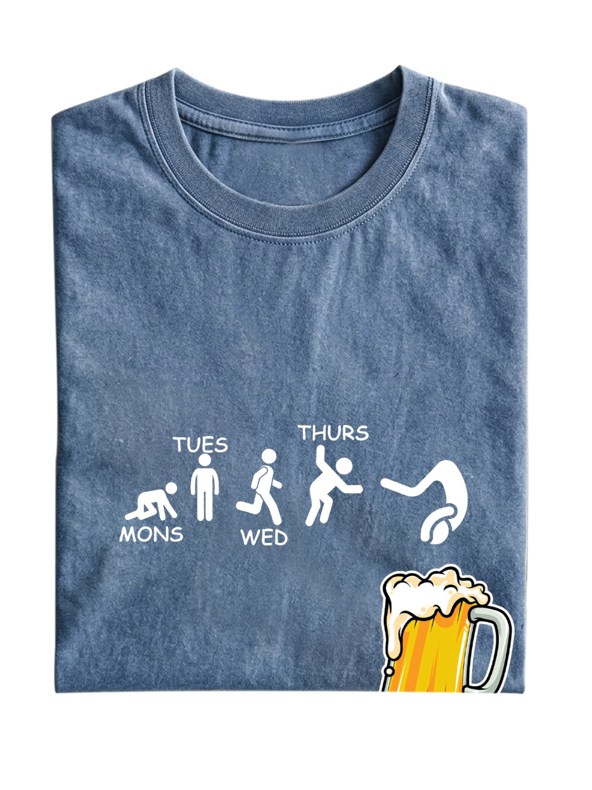 Fun Beer Lover Cotton T-shirt