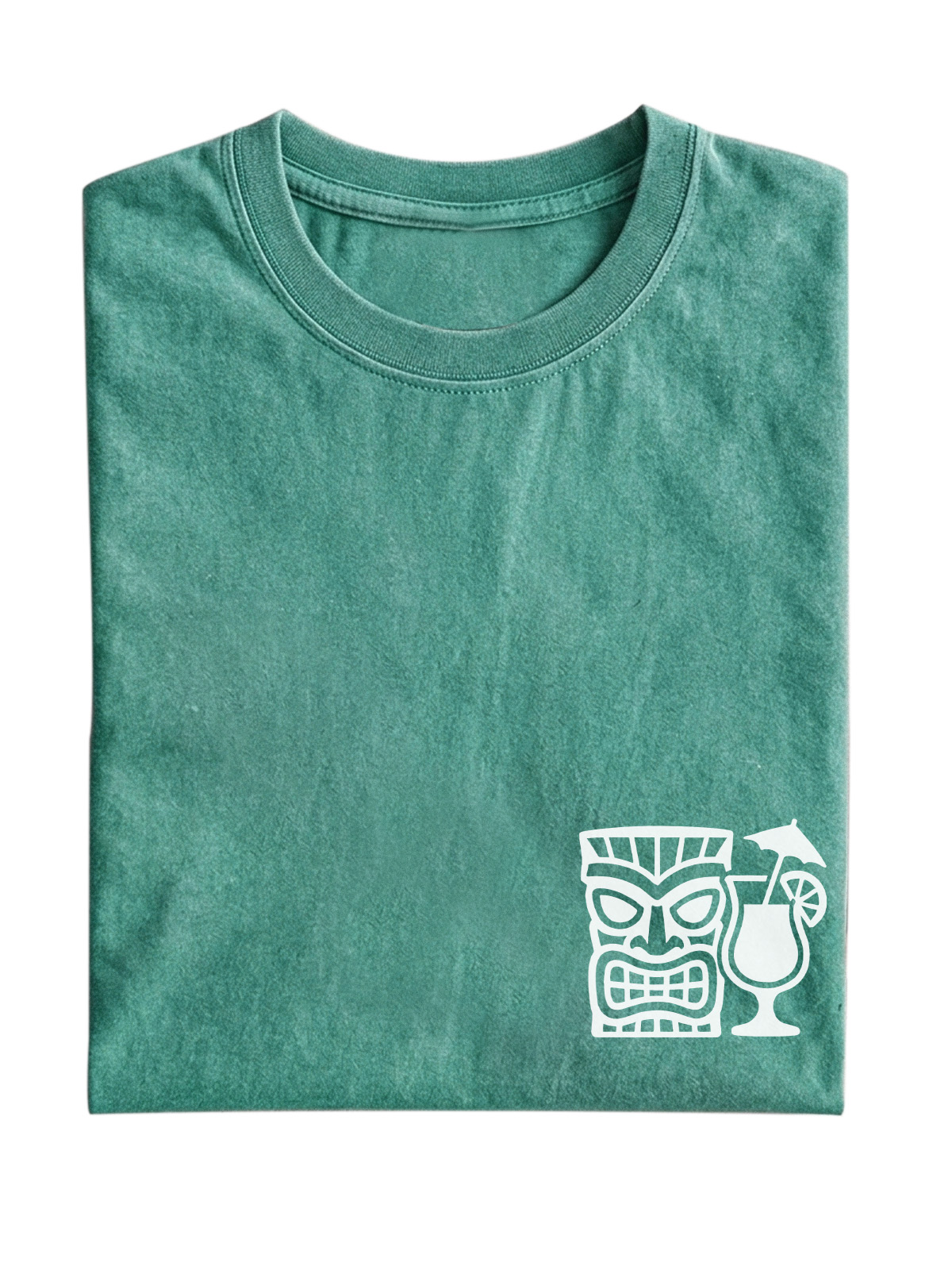 Hawaii Tiki Cotton T-shirt
