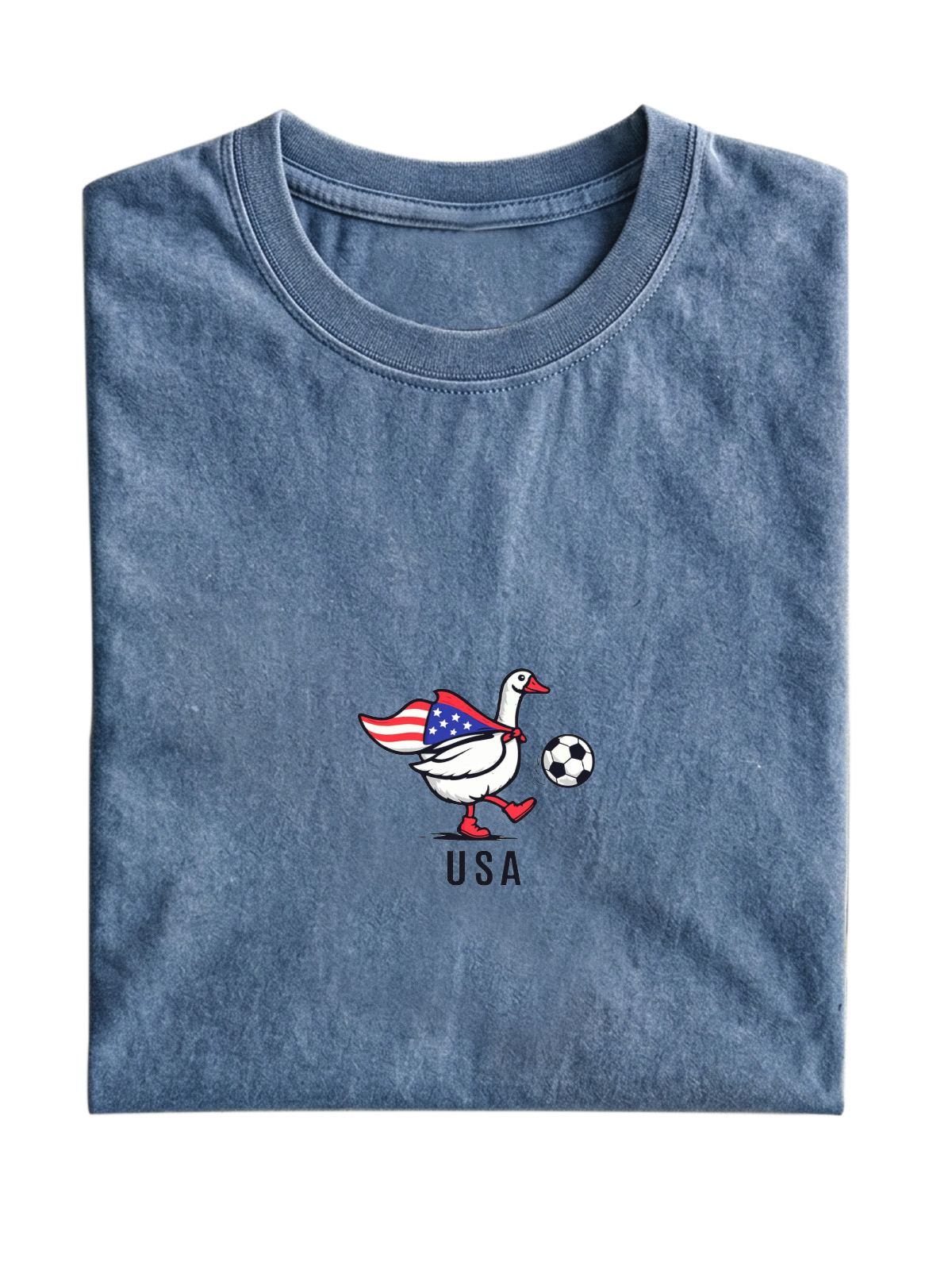 Fun Usa Football Cotton Short-sleeved T-shirt