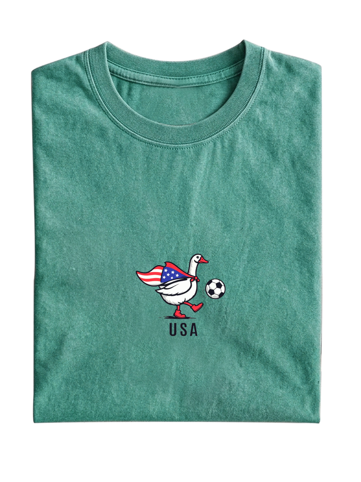 Fun Usa Football Cotton Short-sleeved T-shirt