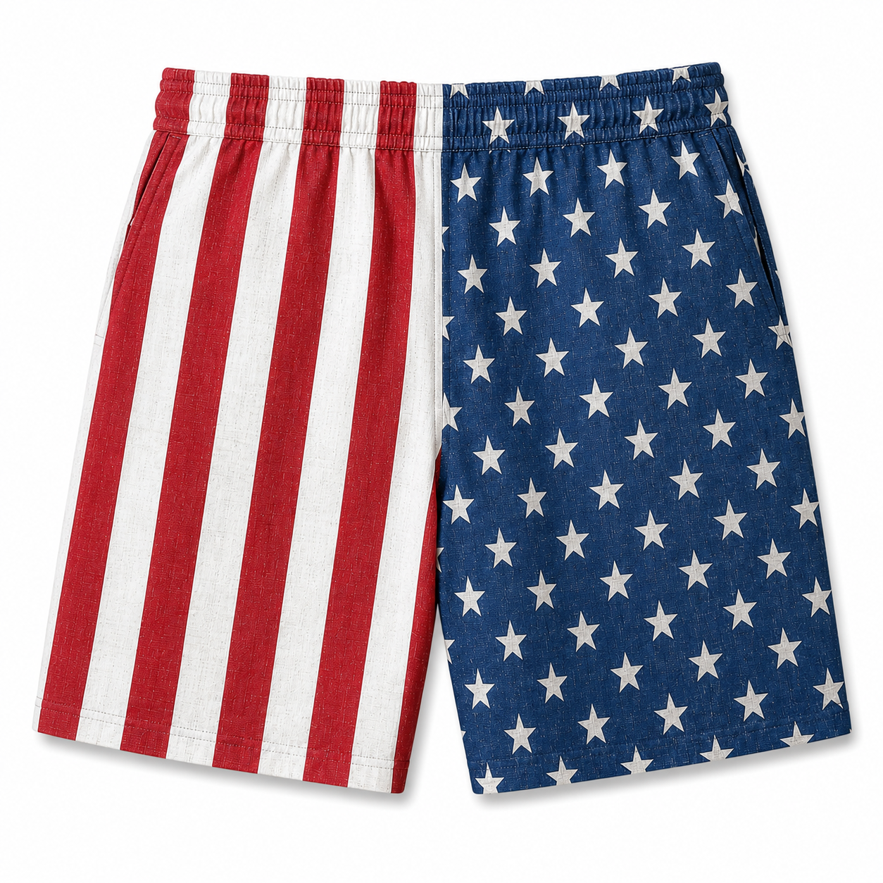 Simple Independence Day Usa Casual Shorts